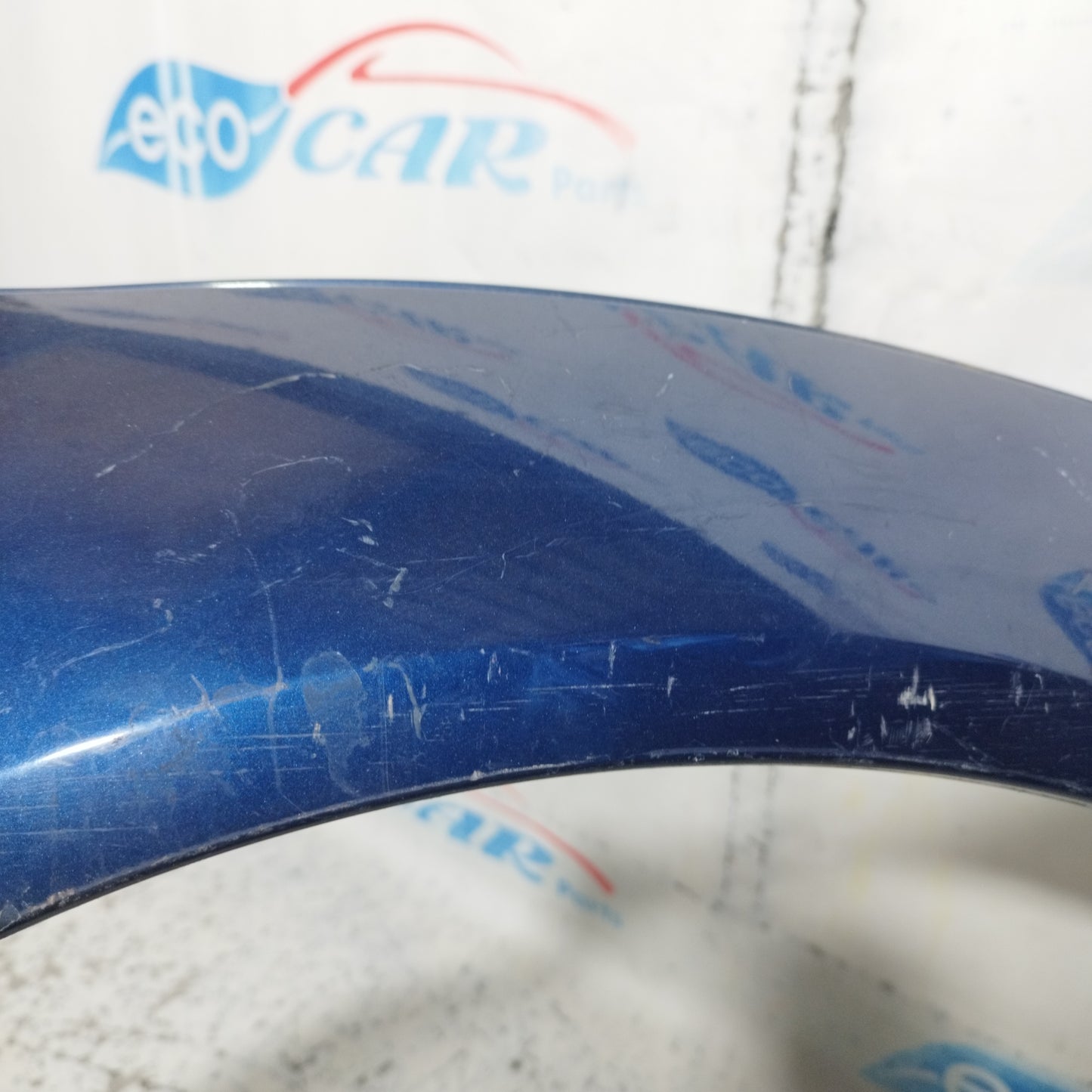 Rear mudguard right blue Smart ForFour 2005 ecoAC10392