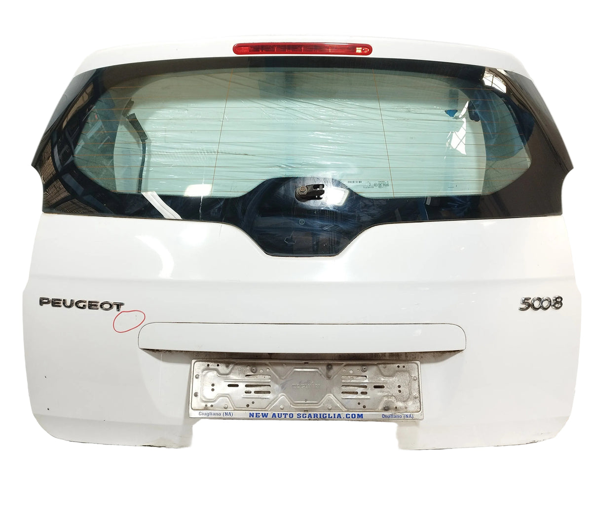 Portellone bianco Peugeot 5008 2009-2016 ecoAC17011