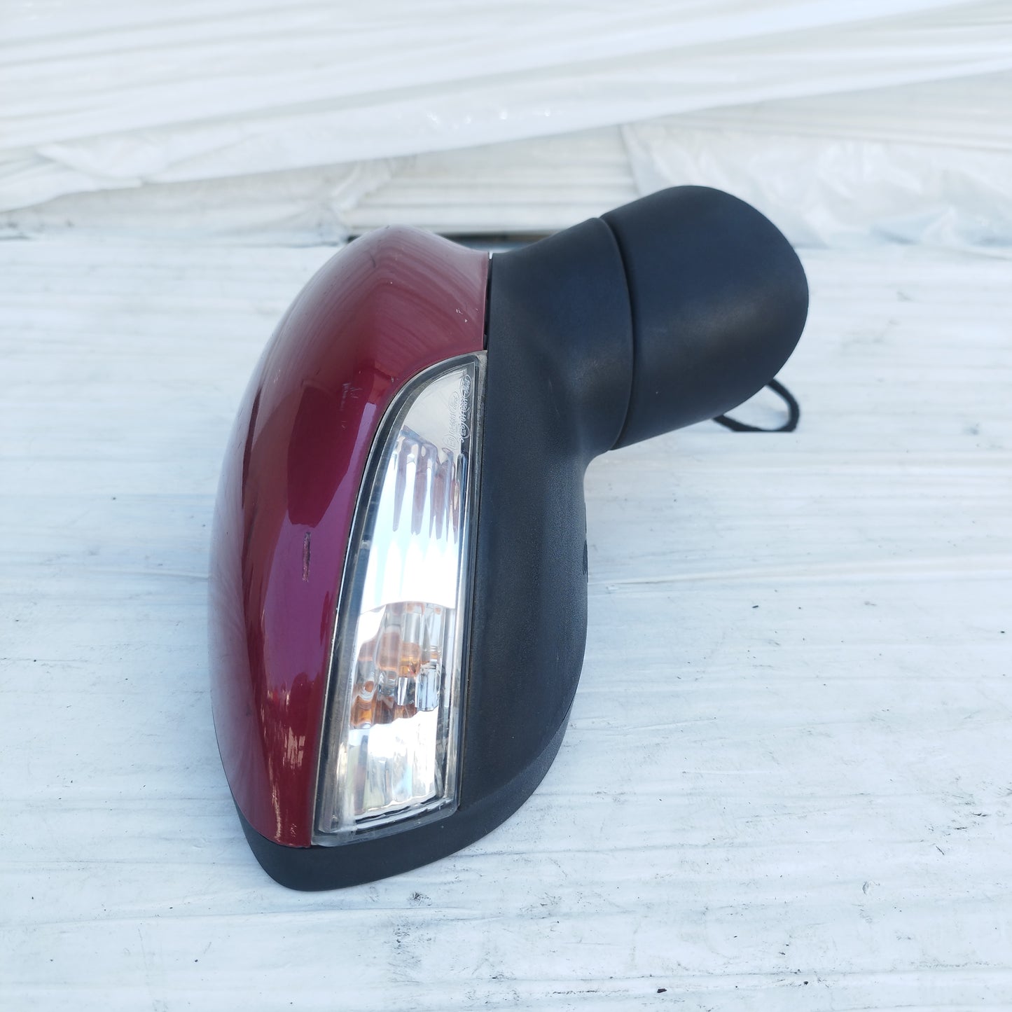 Specchietto elettrico anteriore dx Bordeaux Ford Fiesta (mkVI) 2008-2013 6 fili ecoDM397
