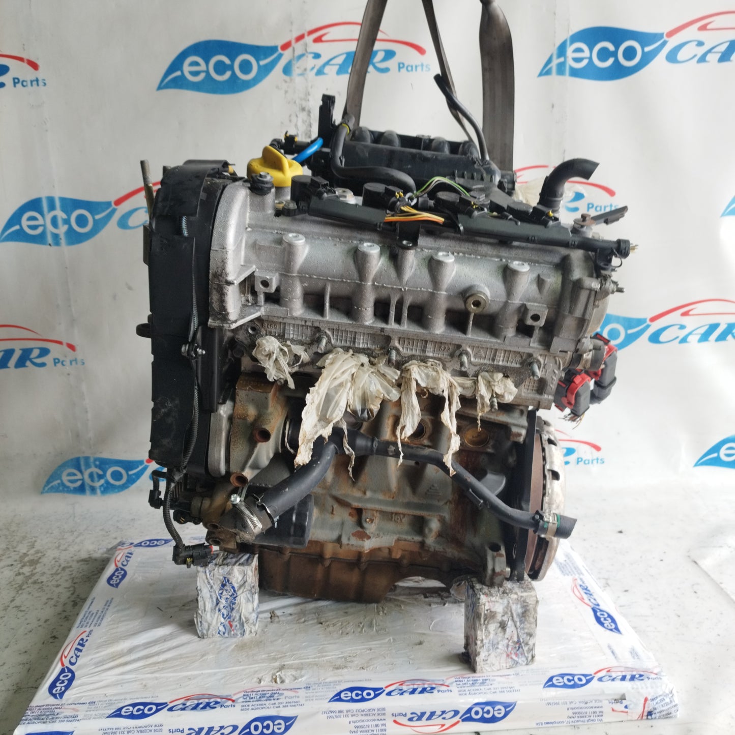 Engine Fiat Idea / Lancia Musa / Lancia Y 1.4 b 16v 95cv 2010 code: 843A1000 ecoAC9613