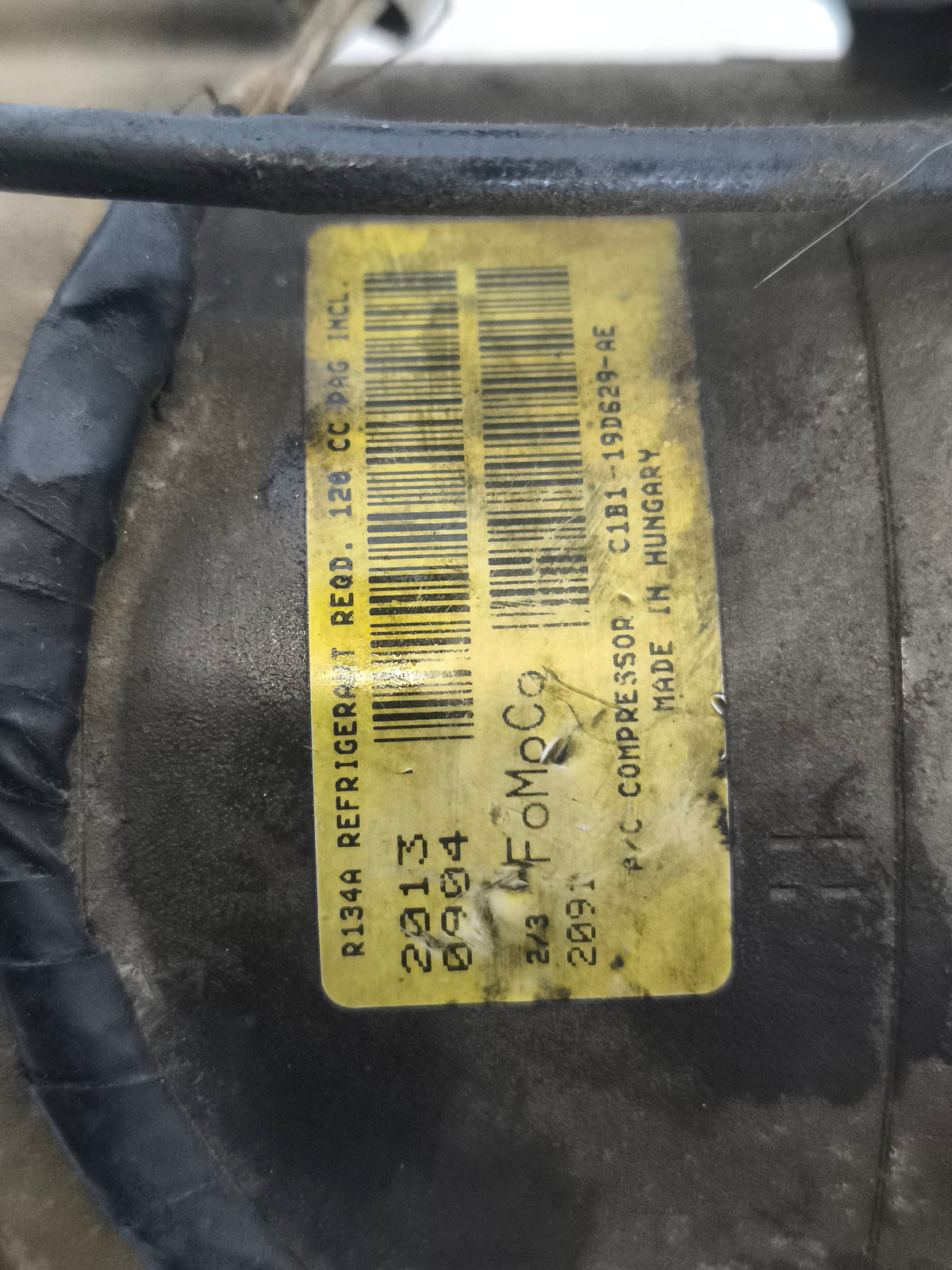 Compressore aria condizionta Ford Fiesta VI MK6 (CBI1 / CCN) 2013-2017 1.0 B 100/125CV cod: C1B1-19D629-AE ecoAG9987