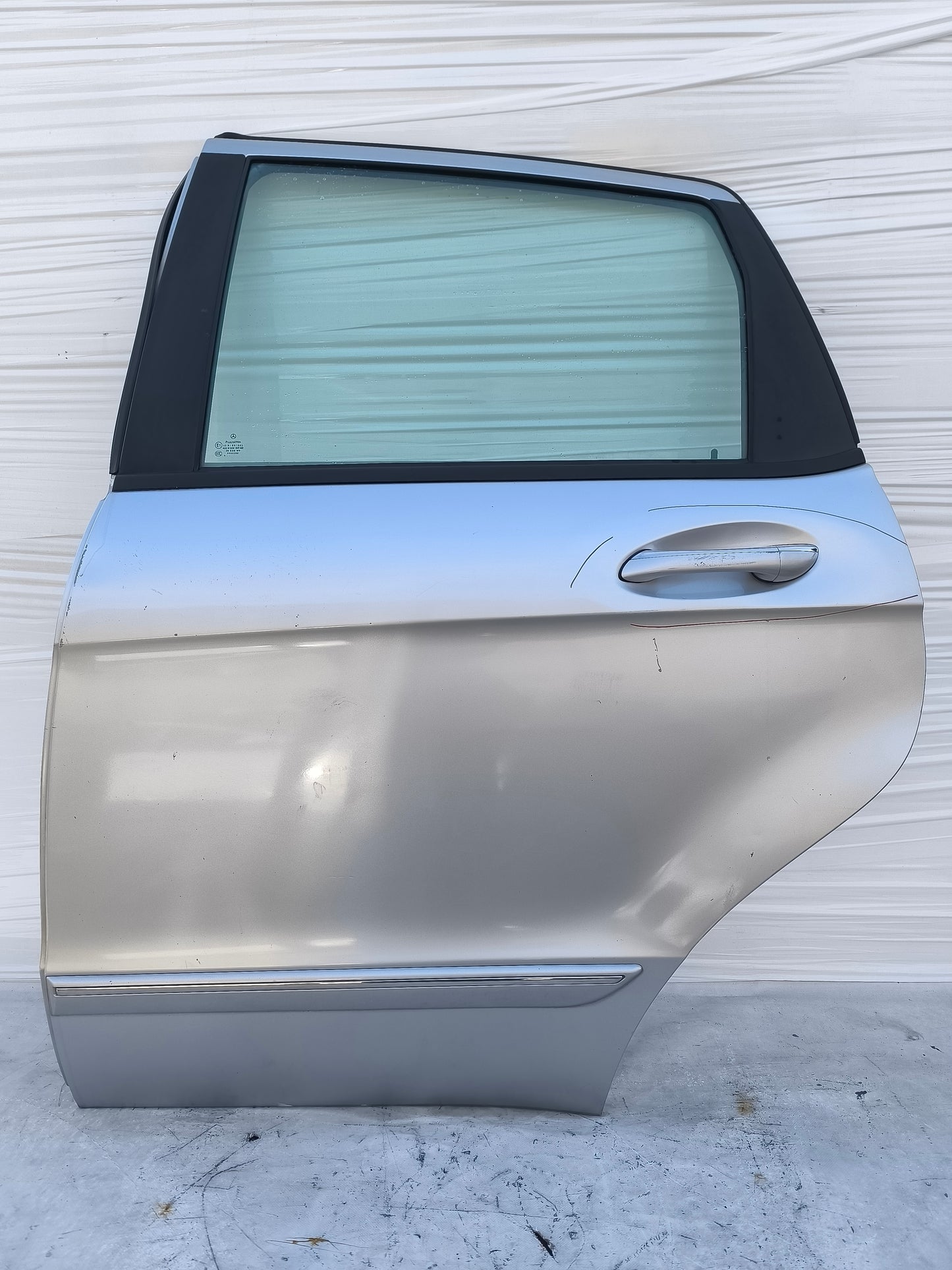Sportello posteriore sx grigio argento Mercedes Classe A W169 2004-2012 ecoAG7929