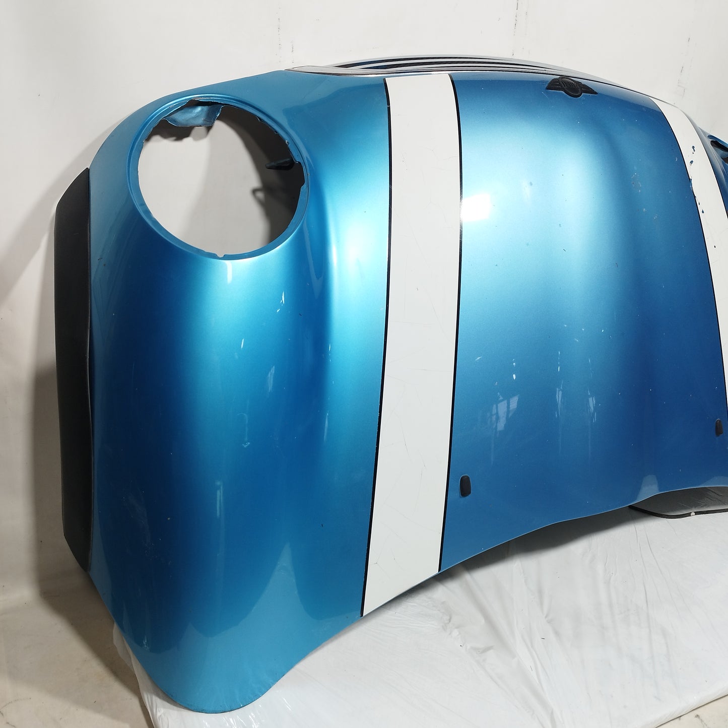 Cofano azzurro Mini Cooper R50 2001-2006 ecoAC16157