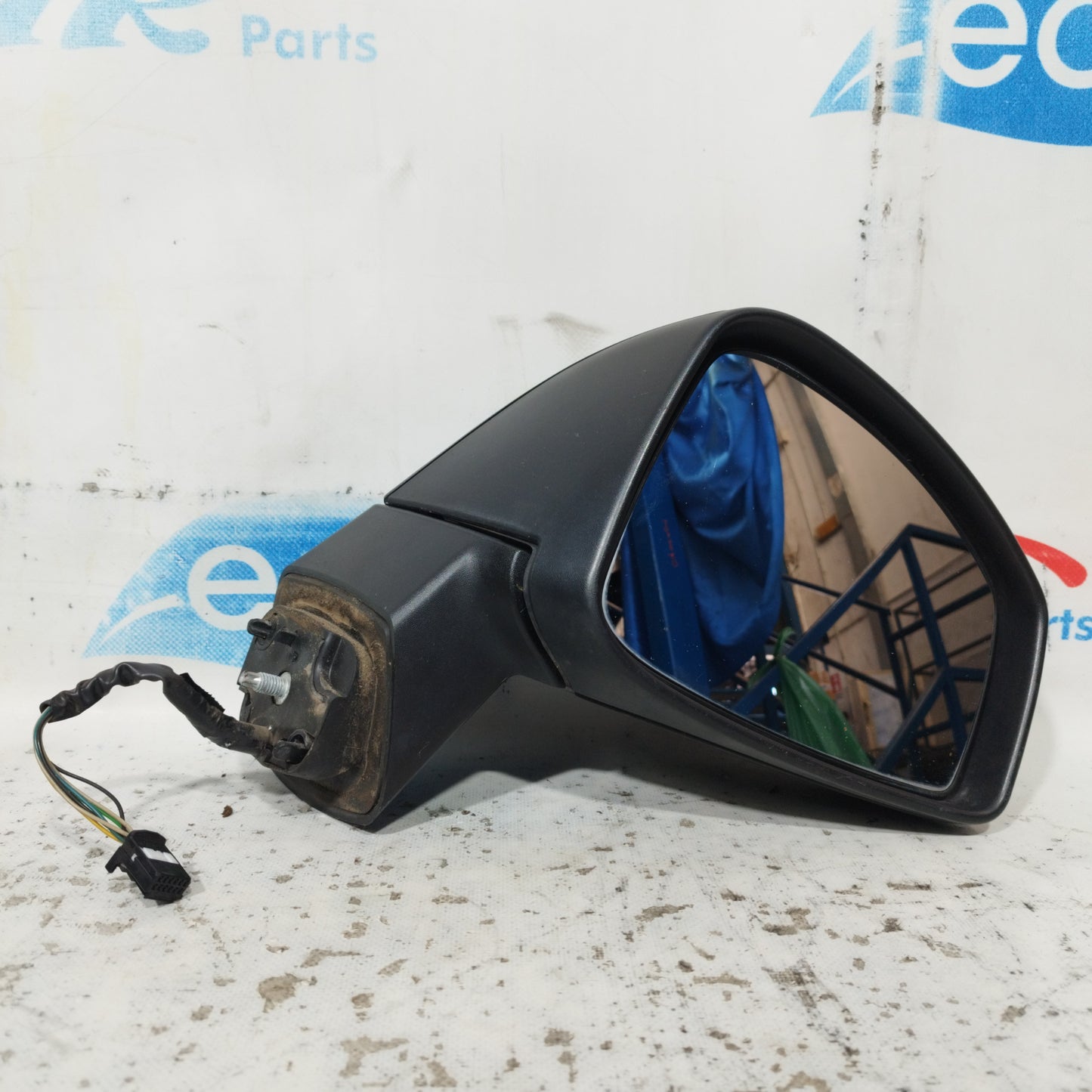 Electric mirror front right dark grey Renault Scenic X-Mod 2010 7 Wires ecoAC10318
