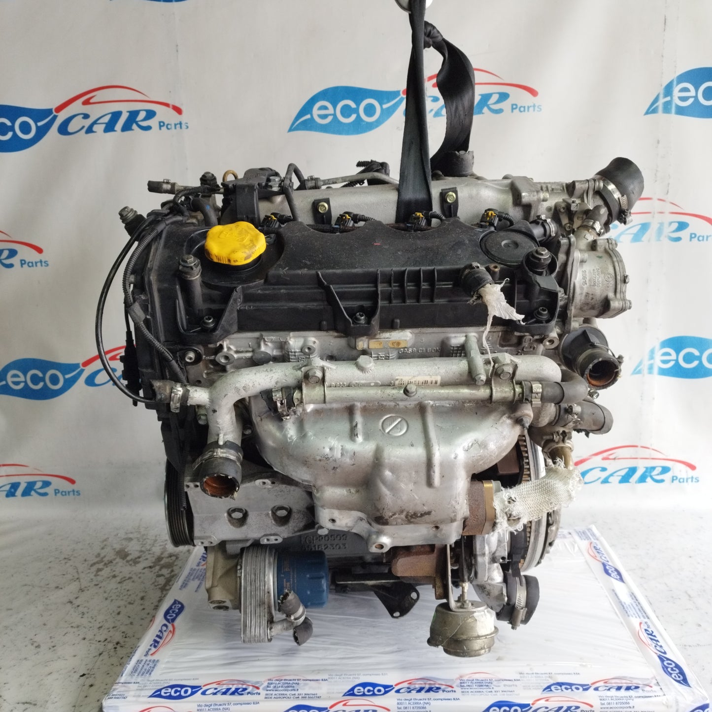 Alfa Romeo 147 1.9 jtdm 8v 120hp 2008 engine cod: 937A3000 ecoAC9749