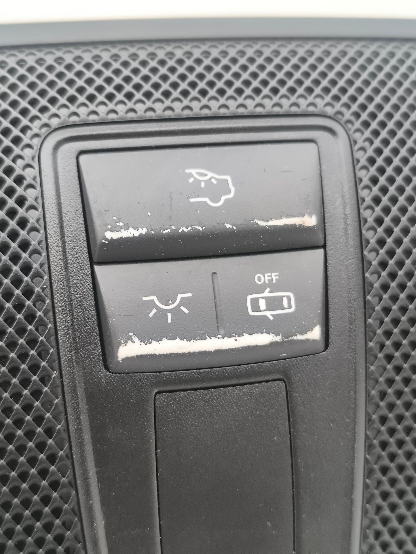 Mercedes A-Klasse W176 Innenraumbeleuchtung Code A0009003608 ecoAG7650 Tasten leicht abgenutzt