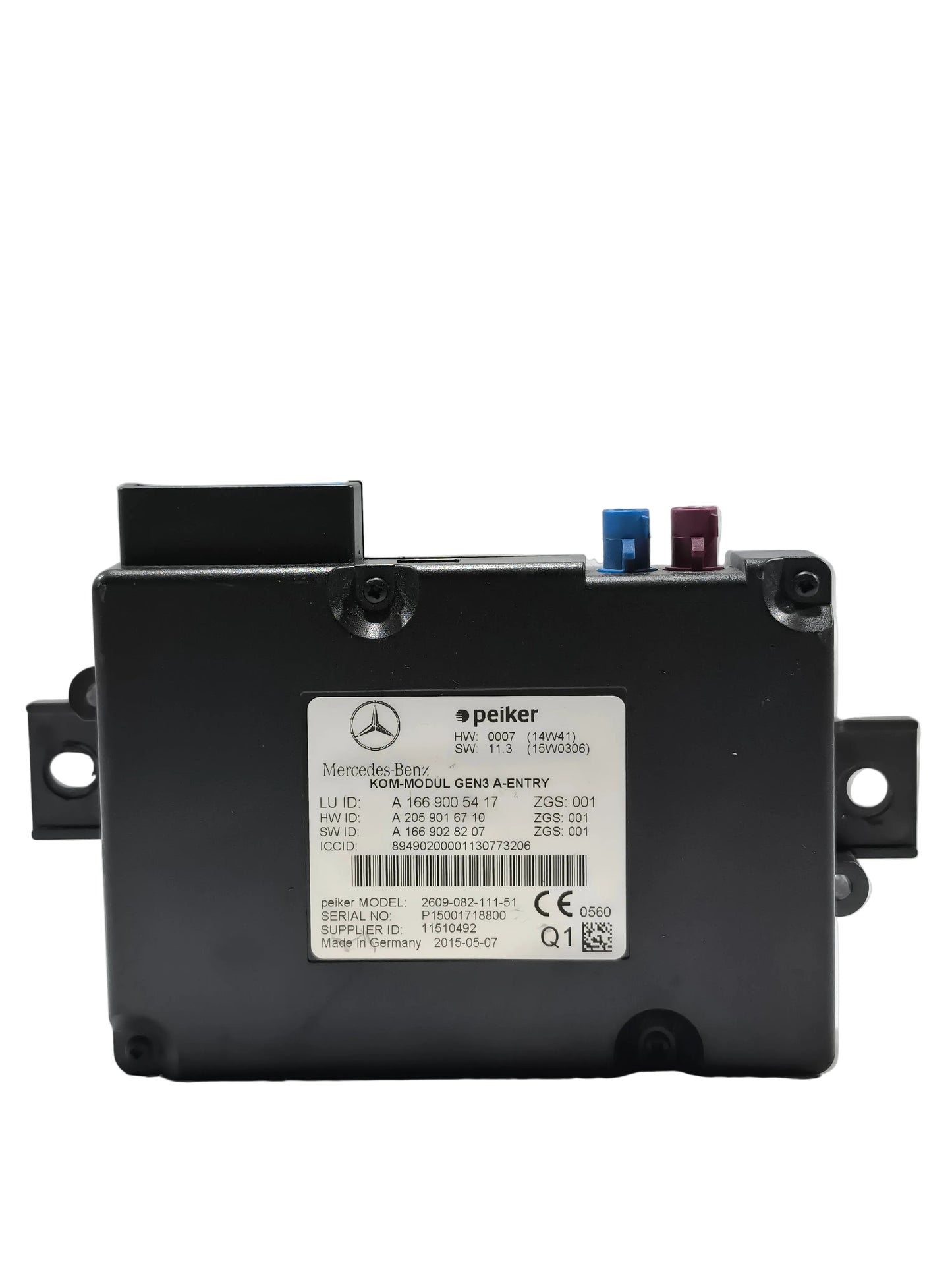 Centralina bluetooth Mercedes Classe B W246 2011-2018 cod: A1669005417 ecoAG9643