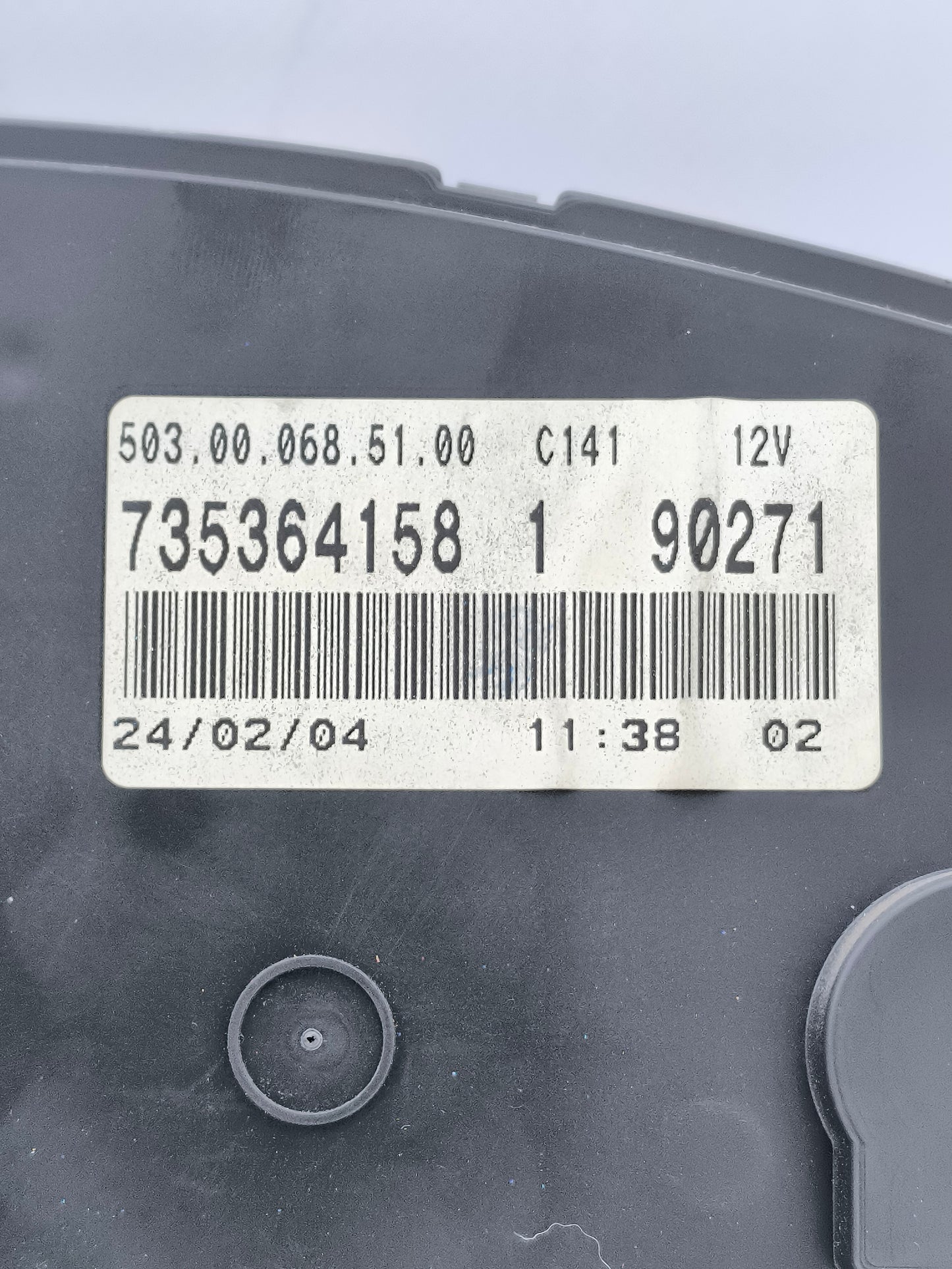 Instrument panel Fiat Idea 1.3 MTJ year 2004 Cod. 735364158 ecoAG6758