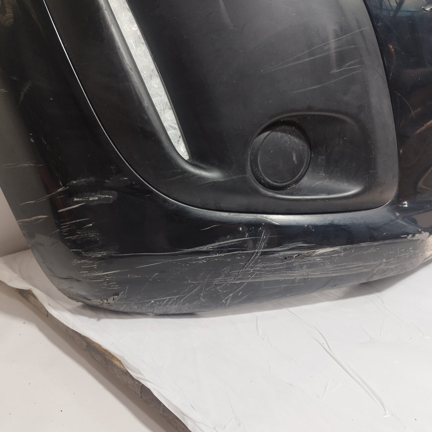 Black front bumper Citroen C1 2013 ecoAC11533