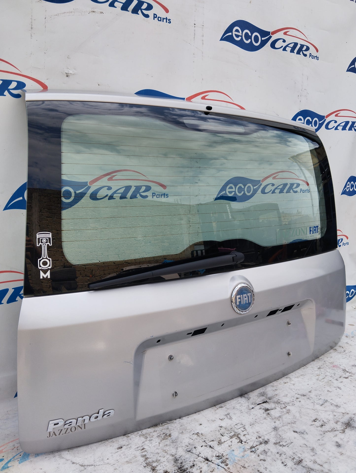 Portellone posteriore grigio argento Fiat Panda 169 ecoAG5476