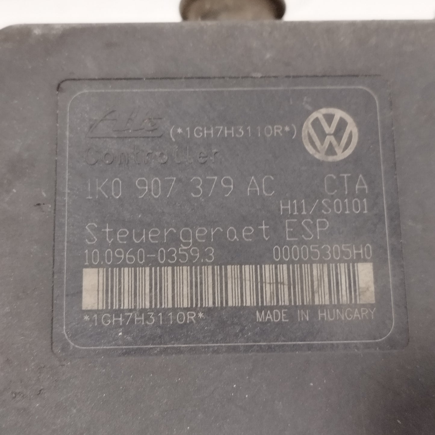 ABS Volkswagen Golf 5 2.0 D 2005 codice: 1k0907379AC ecoAC15165