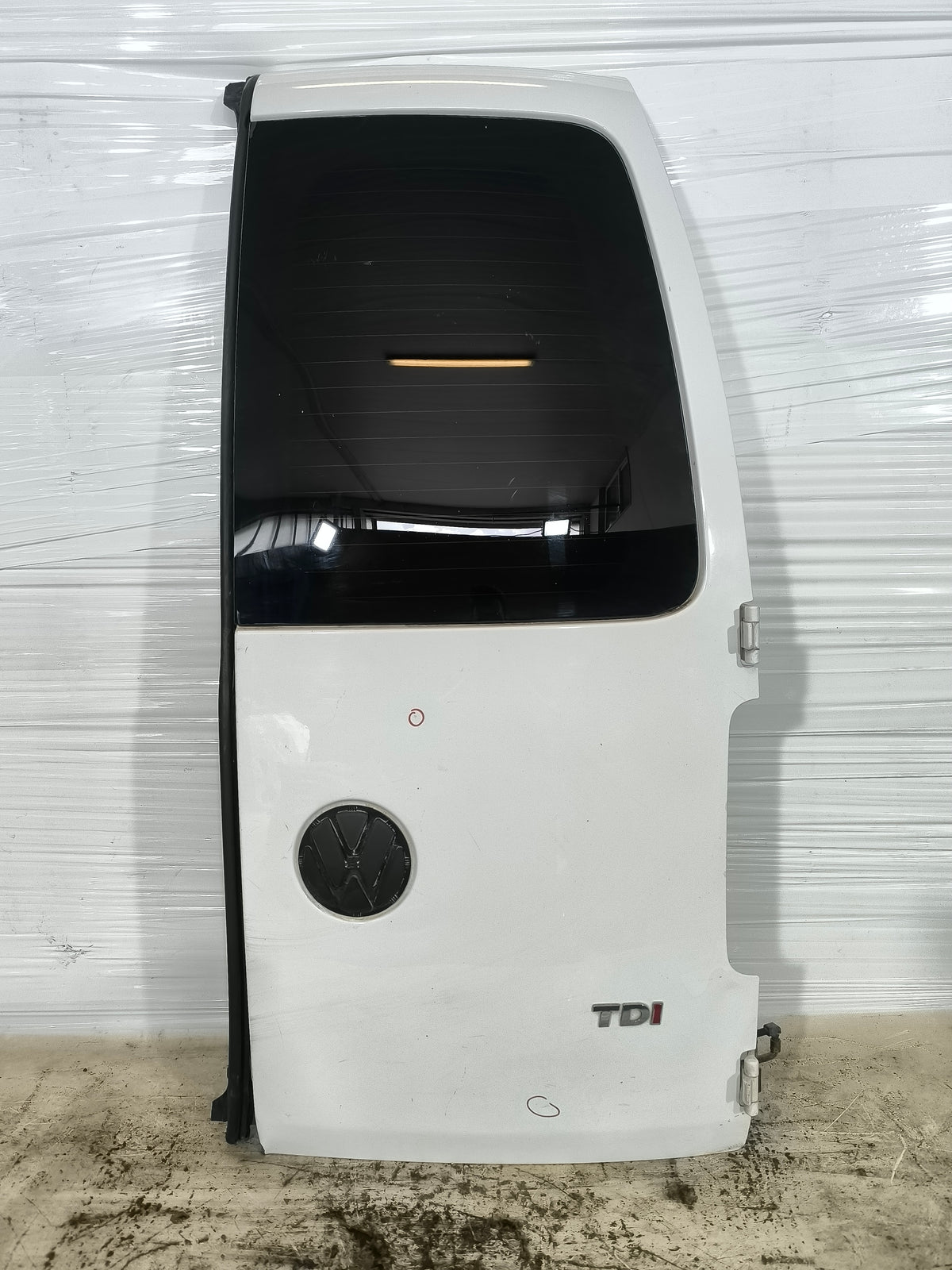 Porta di carico posteriore dx bianco Volkswagen Caddy II (2K) anno 2010-2015 ecoAG9718