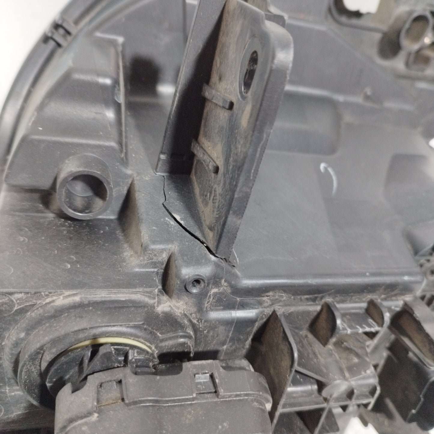 Schwarze Frontverkleidung Smart ForFour 453 2014 ecoAC10730