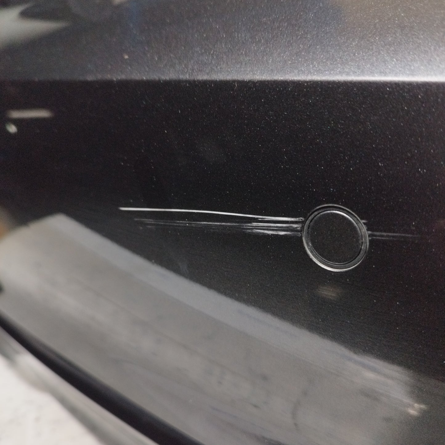 Heckstoßstange in Dunkelgrau für Audi A5 40 G-tron 2019 ecoAC10323