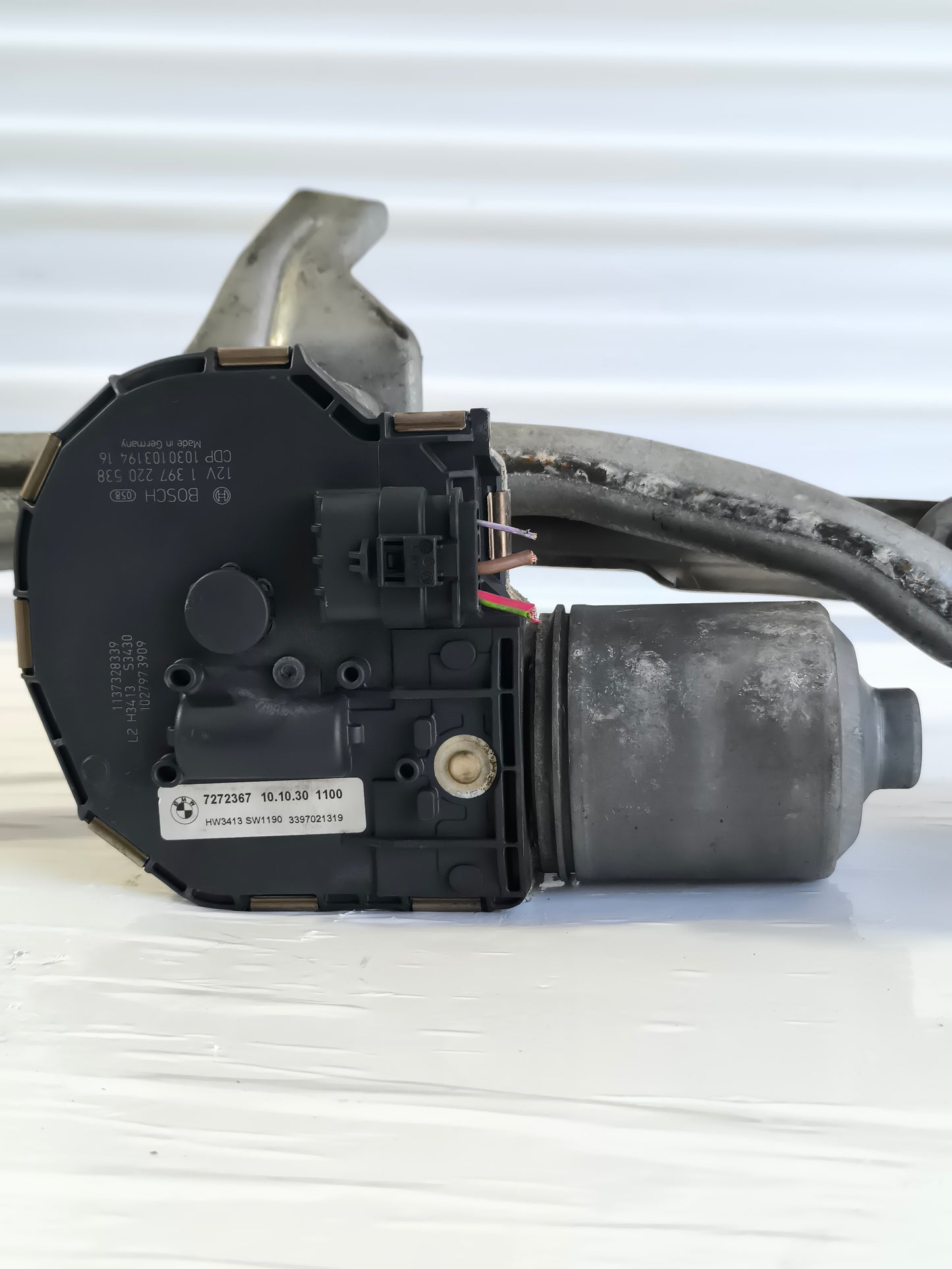 Motorino tergicristalli anteriore Bmw serie 5 F10 / F11 2010-2017 cod: 7272367 ecoAG8529