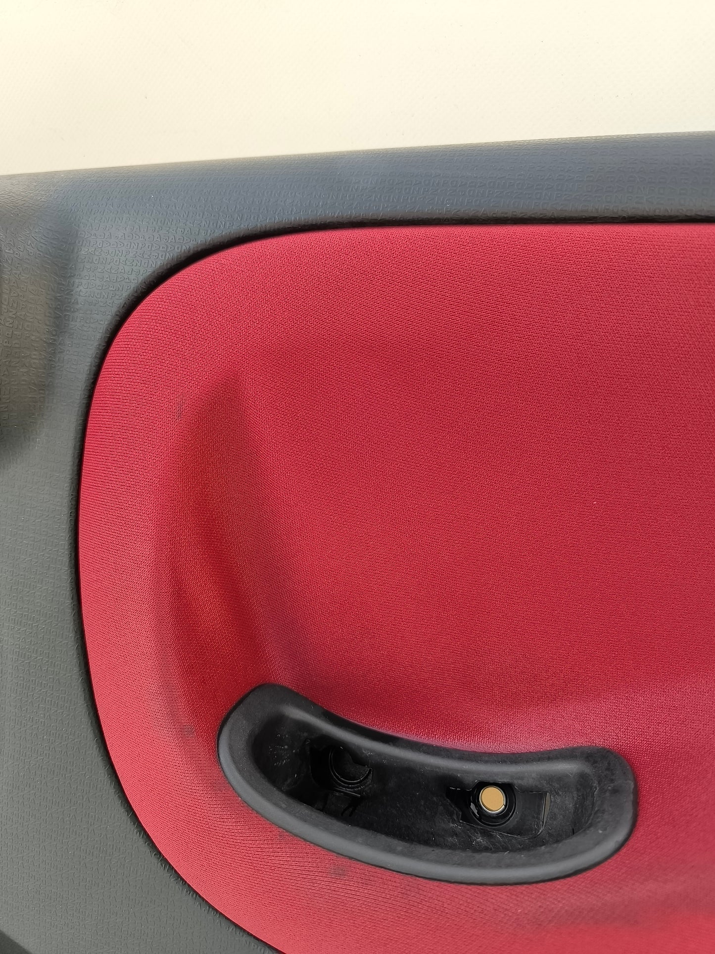 Tappezzeria Fiat New Panda 312 grigia e rossa ecoAG7469