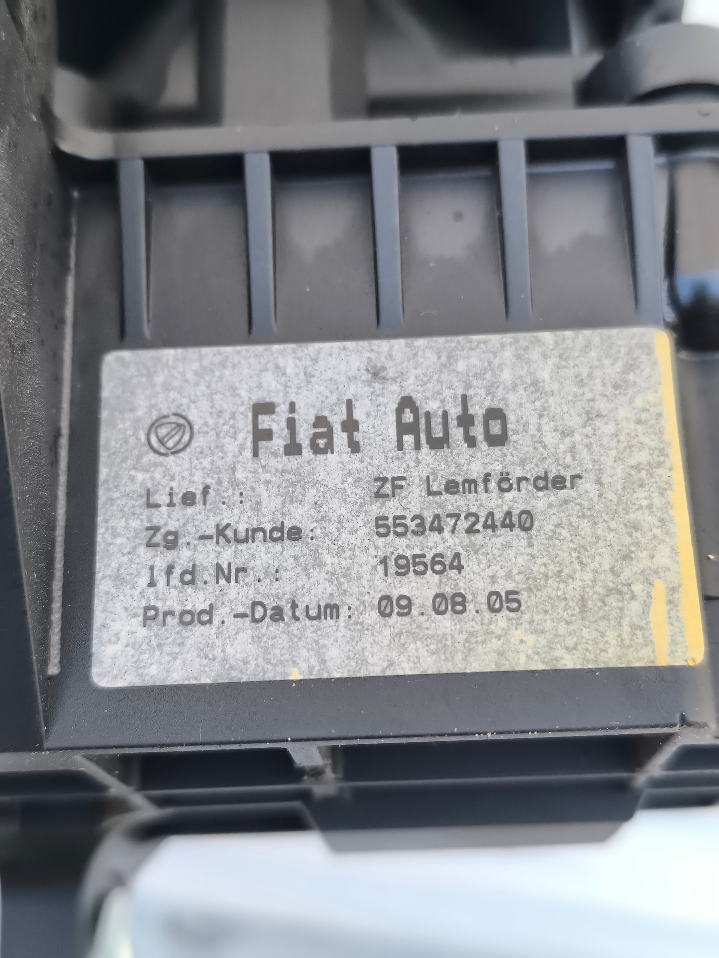Leva cambio automatica Fiat Panda 169 1.2 B cod: 553472440 ecoAG8111