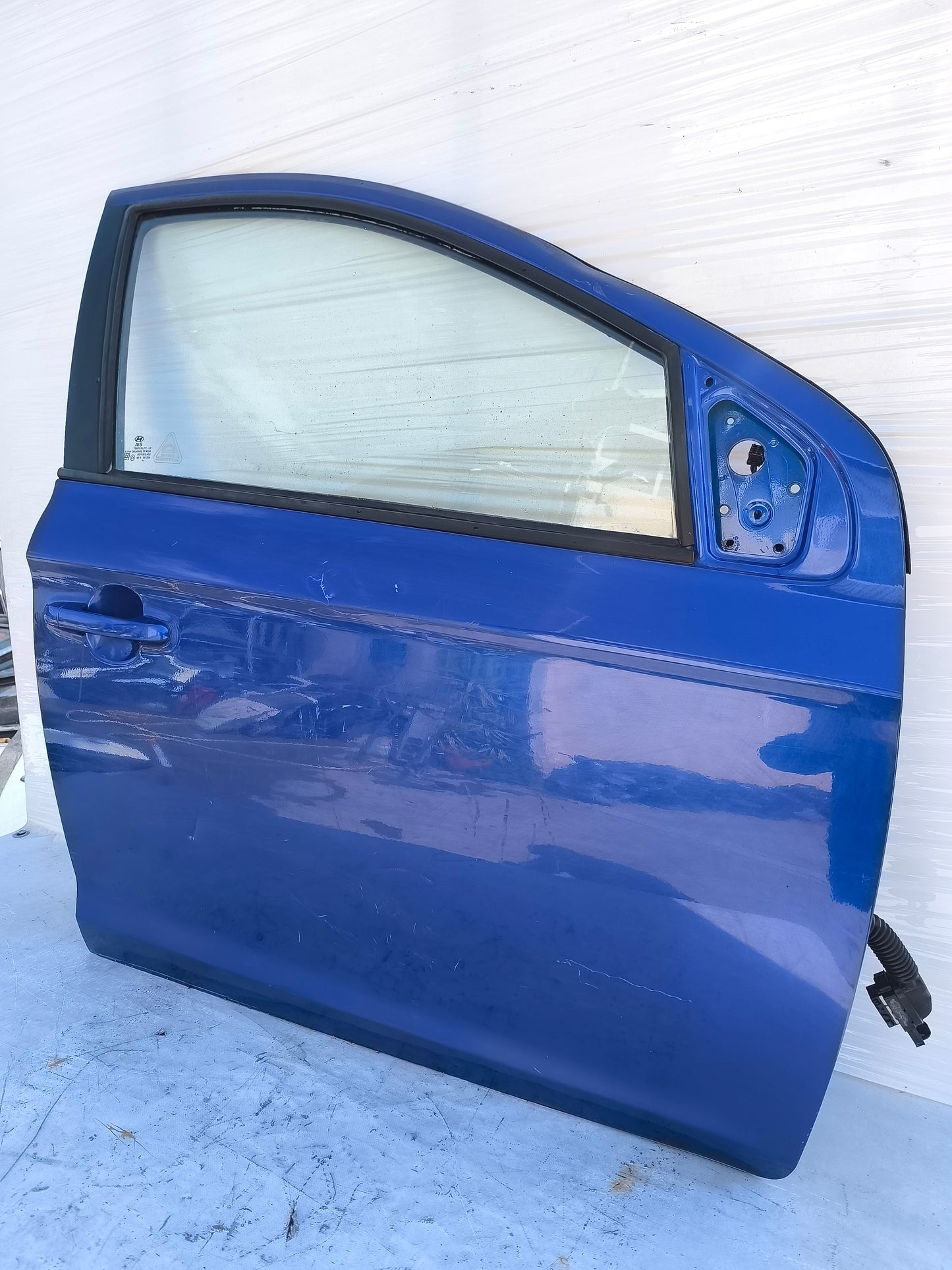 Sportello anteriore dx blu Hyundai I20 I serie 2008-2014 ecoAG7953