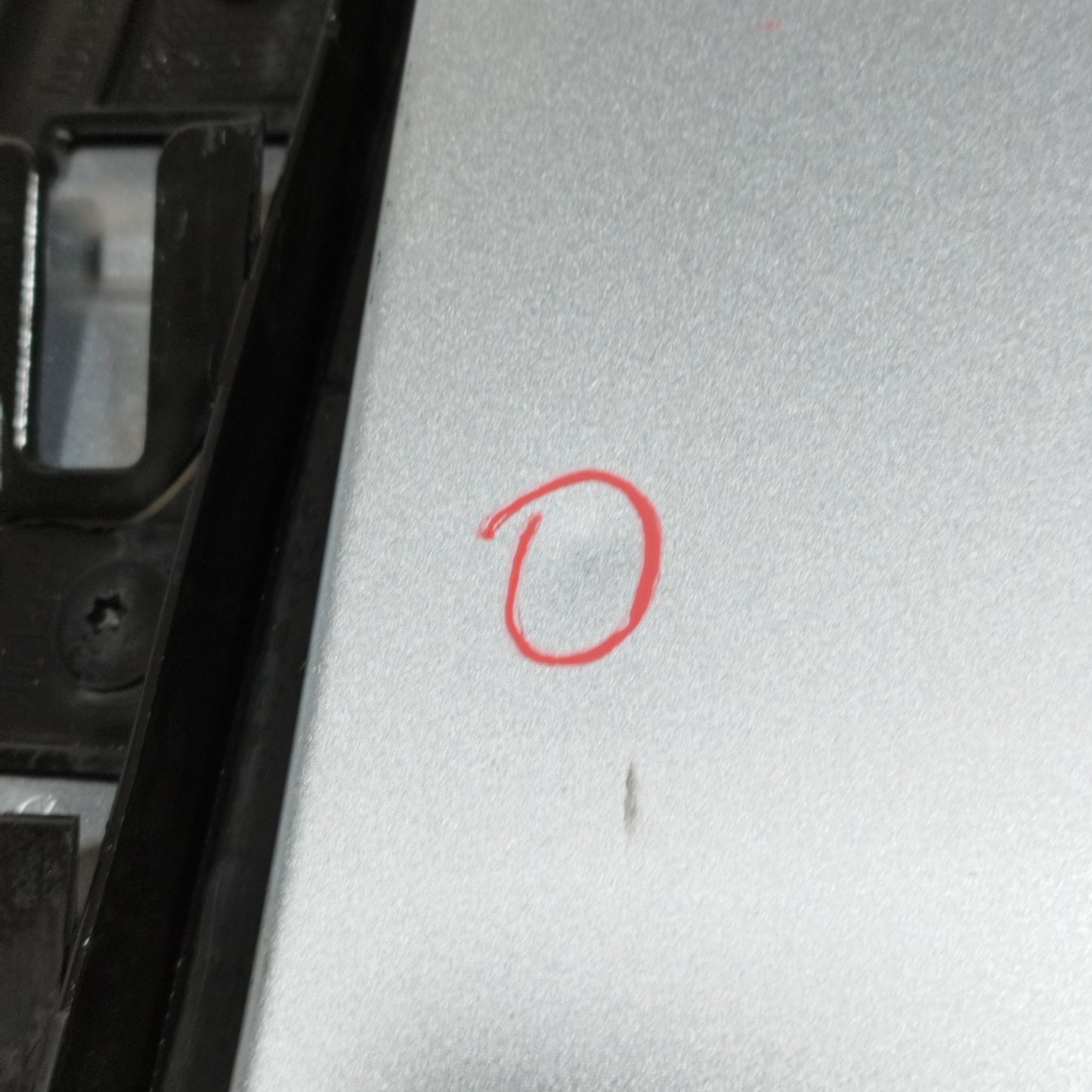 Front mudguard left silver grey Volkswagen Golf 5 2007 ecoAC10714