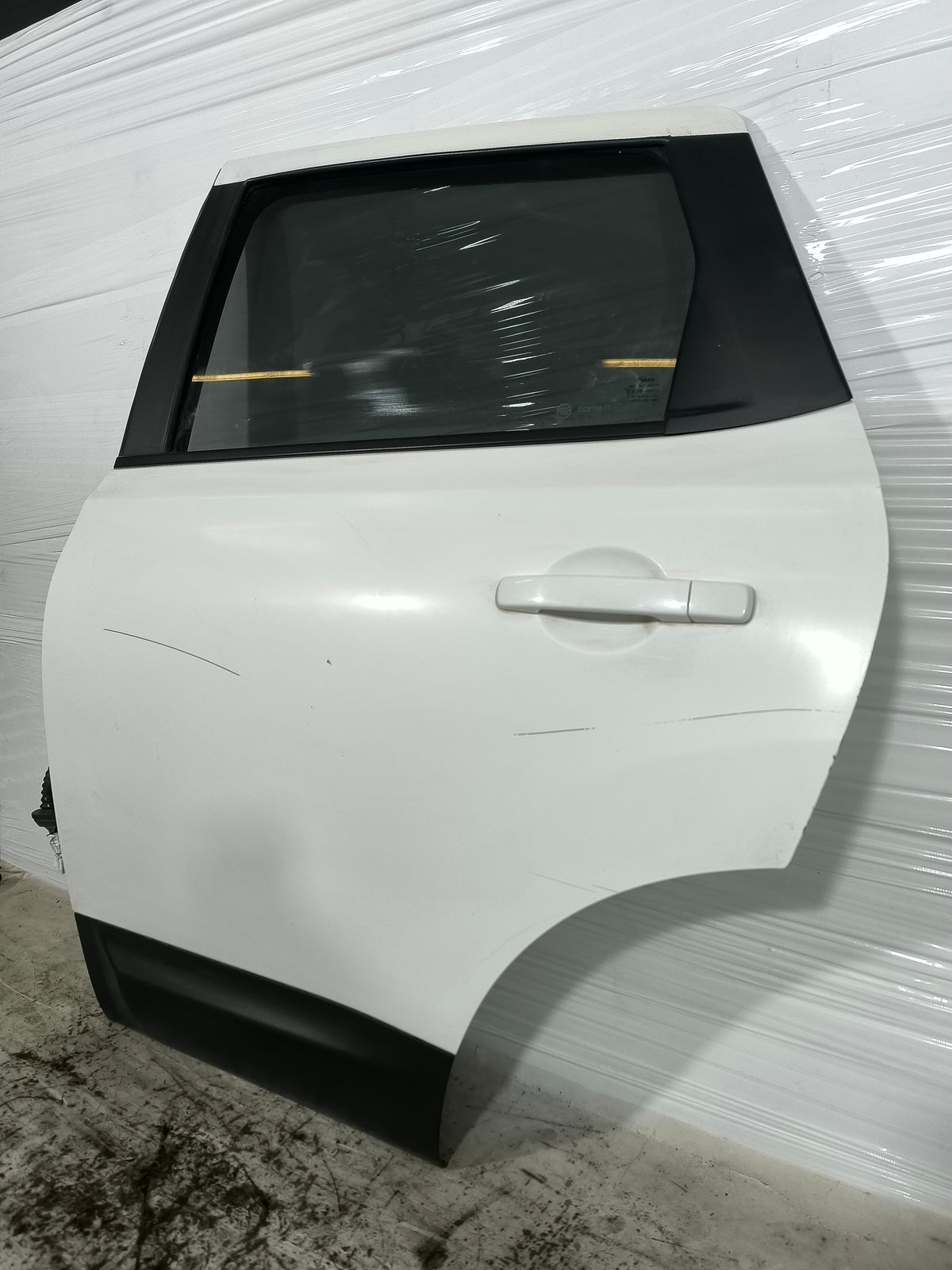Sportello posteriore sx bianco Nissan Qashqai (J10) 2007-2013 ecoAG9696
