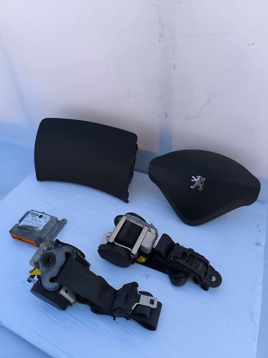 Airbag-Kit für Peugeot 206 Plus, Baujahr 2009, Teilenummer 9658285080, ecoAG6846