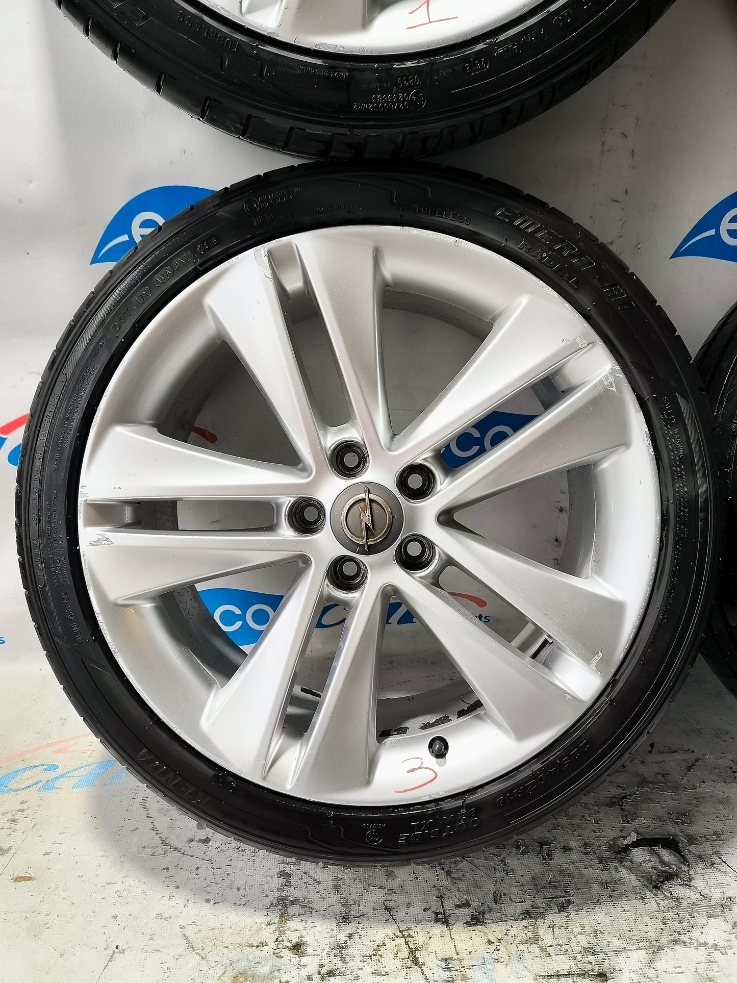 Gomme con cerchi Opel Meriva B cod.225/40ZR18 ecoAG5795