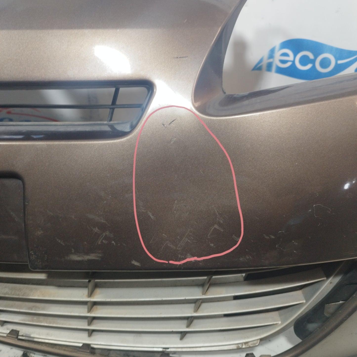 Front Bumper Bronze Renault Scenic 2011 ecoAC8399