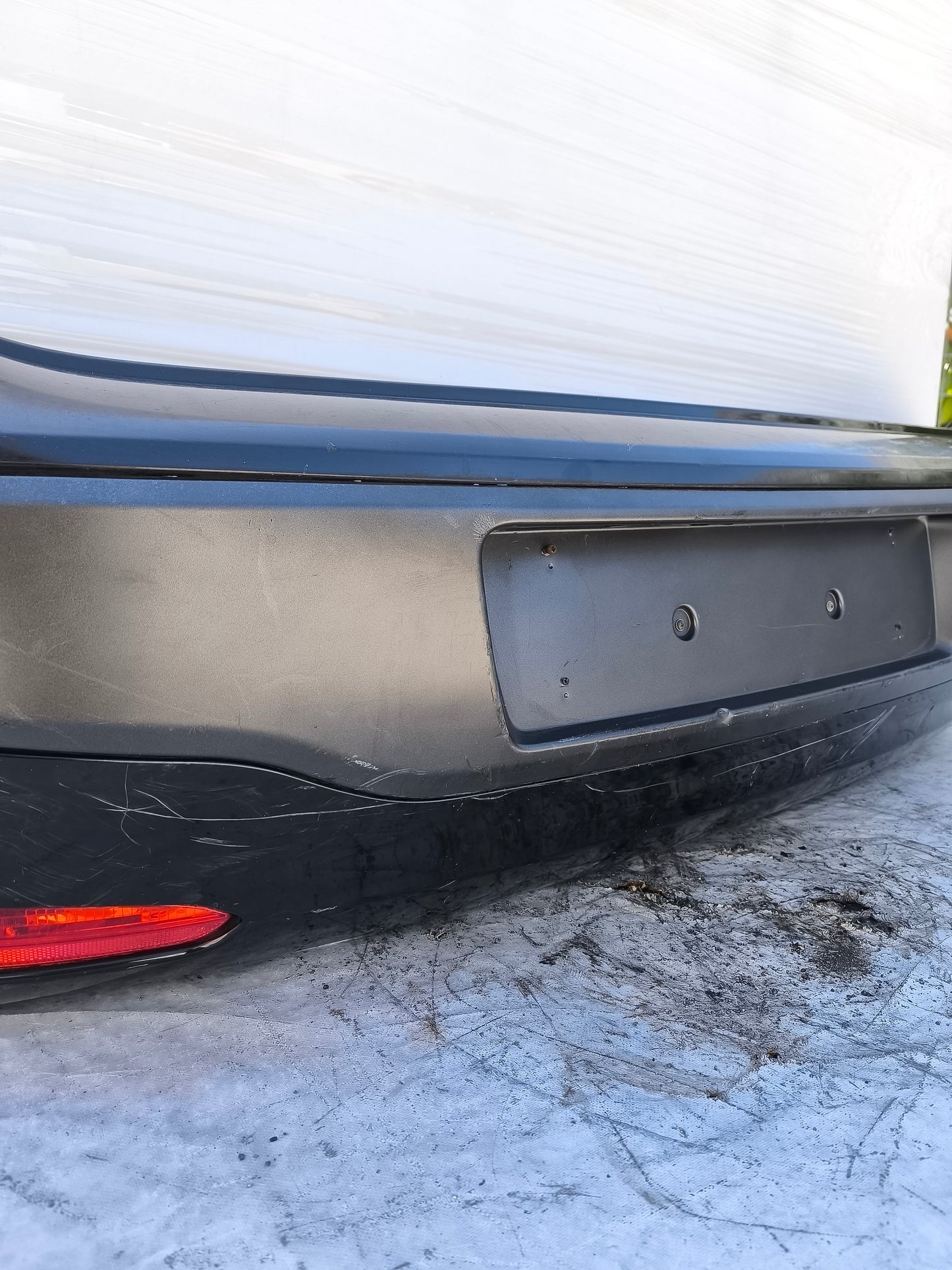 Paraurti posteriore nero Fiat Punto Evo ecoAG8369