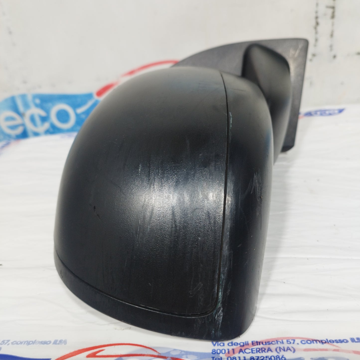 Specchietto manuale anteriore dx nero plastica Fiat Panda 2010 ecoAC10780