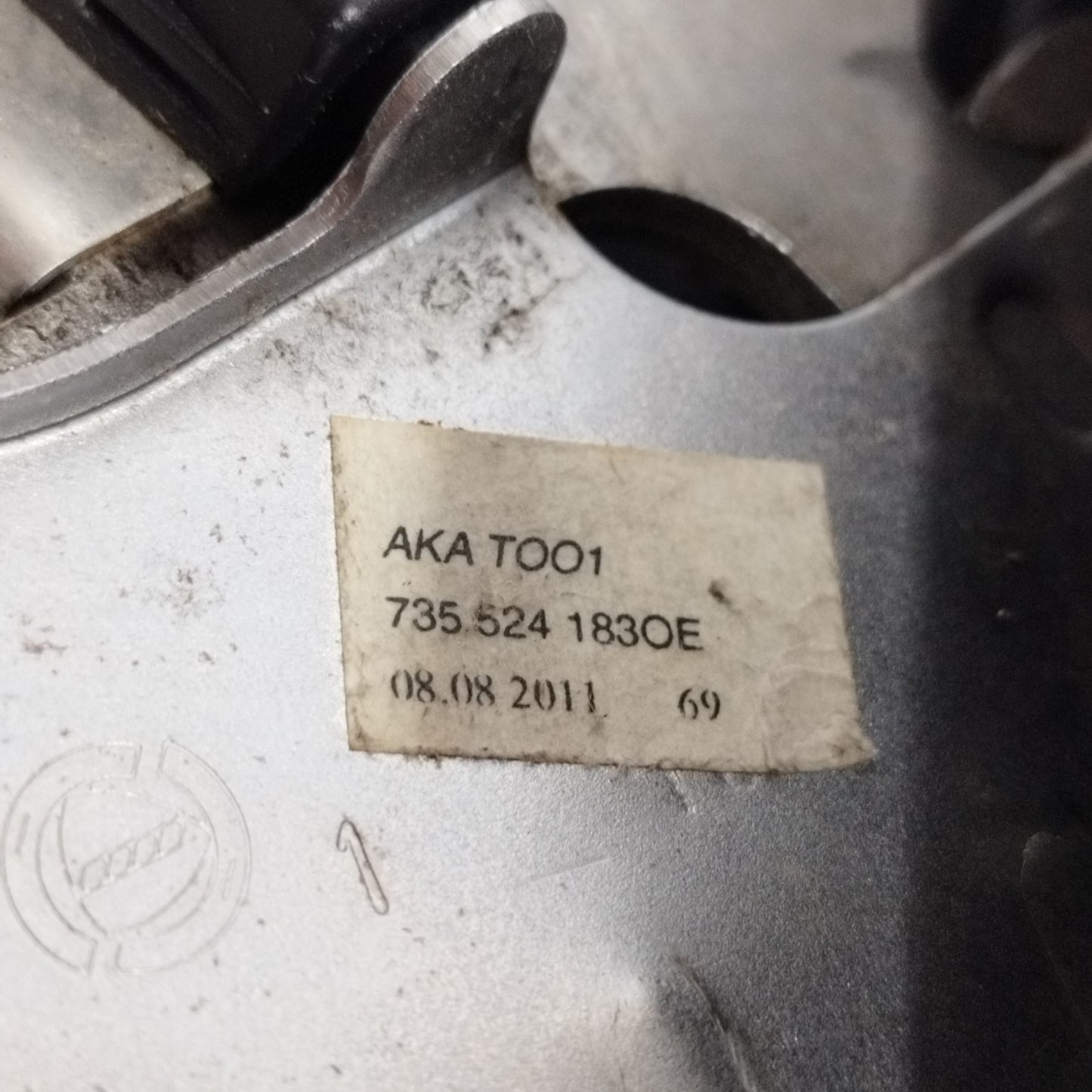 Feststellbremse / Handbremse Citroen Nemo 2010 Code: 7355241830E ecoAC8790