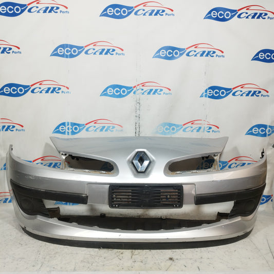 Front bumper silver grey Renault Clio 2007 ecoAC8336
