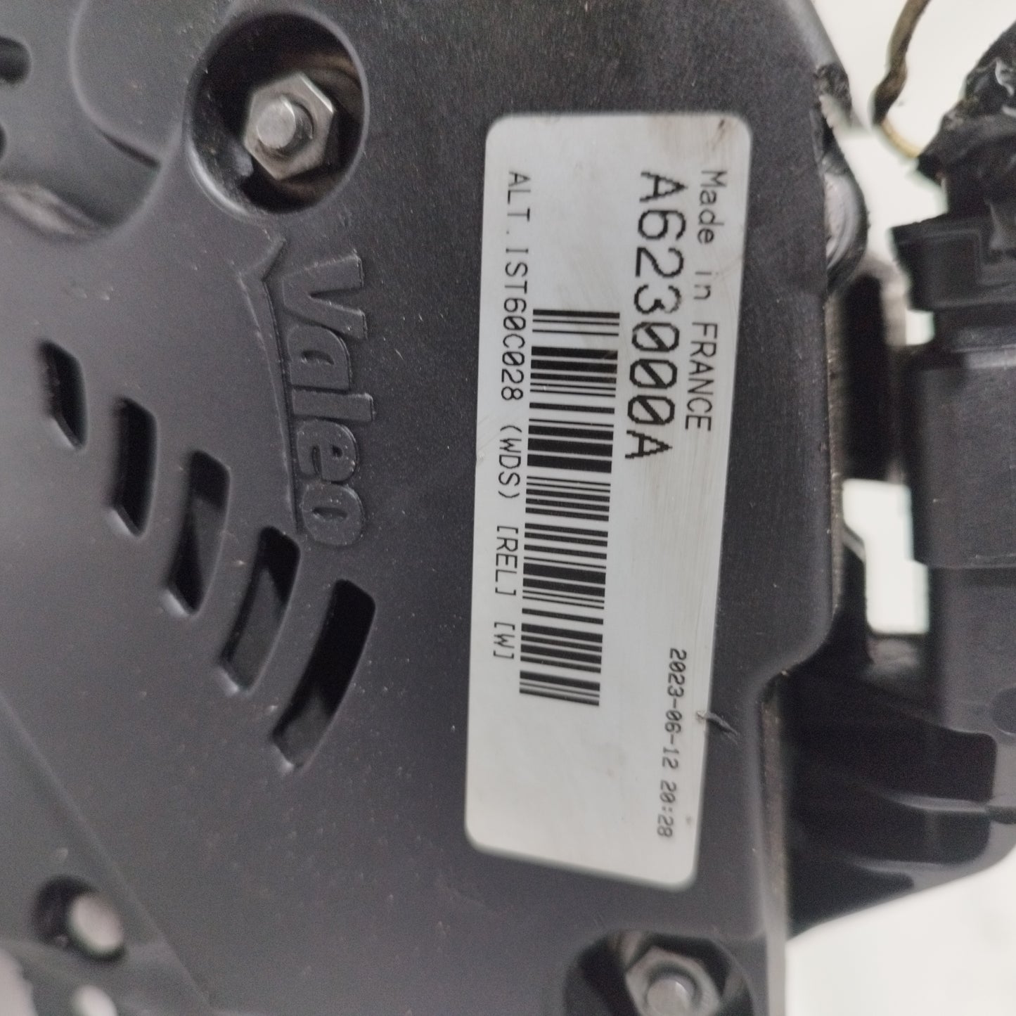 Alternatore Start e Stop Peugeot 308 1.6 D 2013 Cod: a623000a ecoAC15004