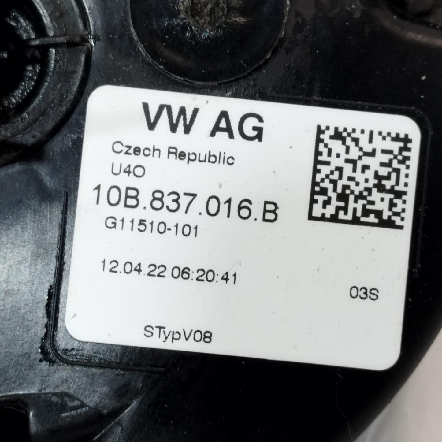 Serratura anteriore dx Volkswagen Polo 2022 5 Pin Cod: 10B837016B ecoAC12166