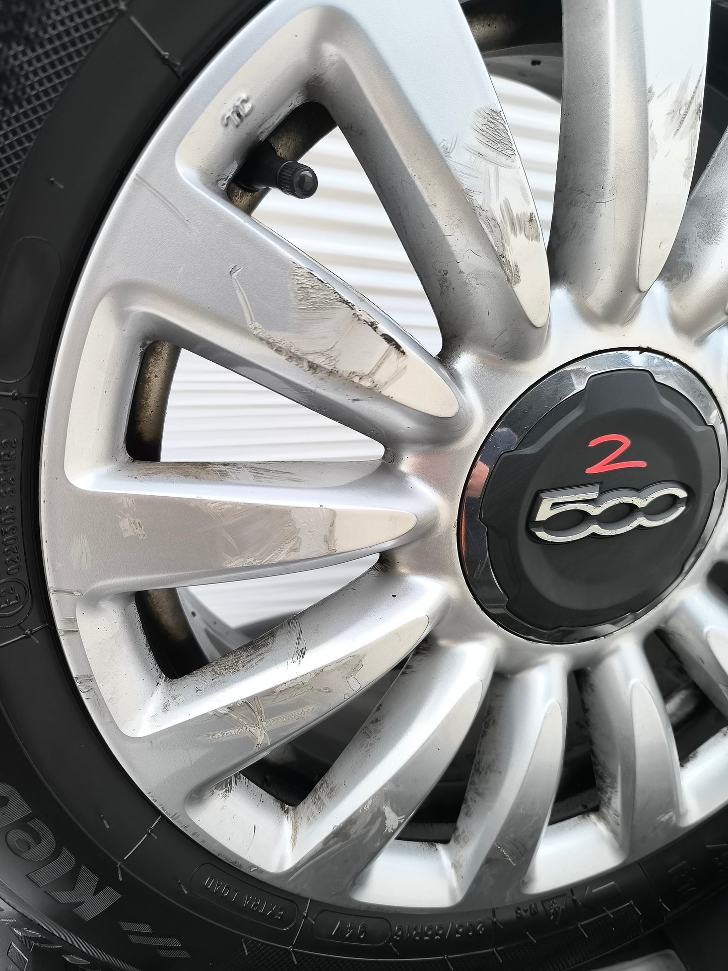 Gomme e cerchi Fiat 500L anno 2013 ecoAG7913