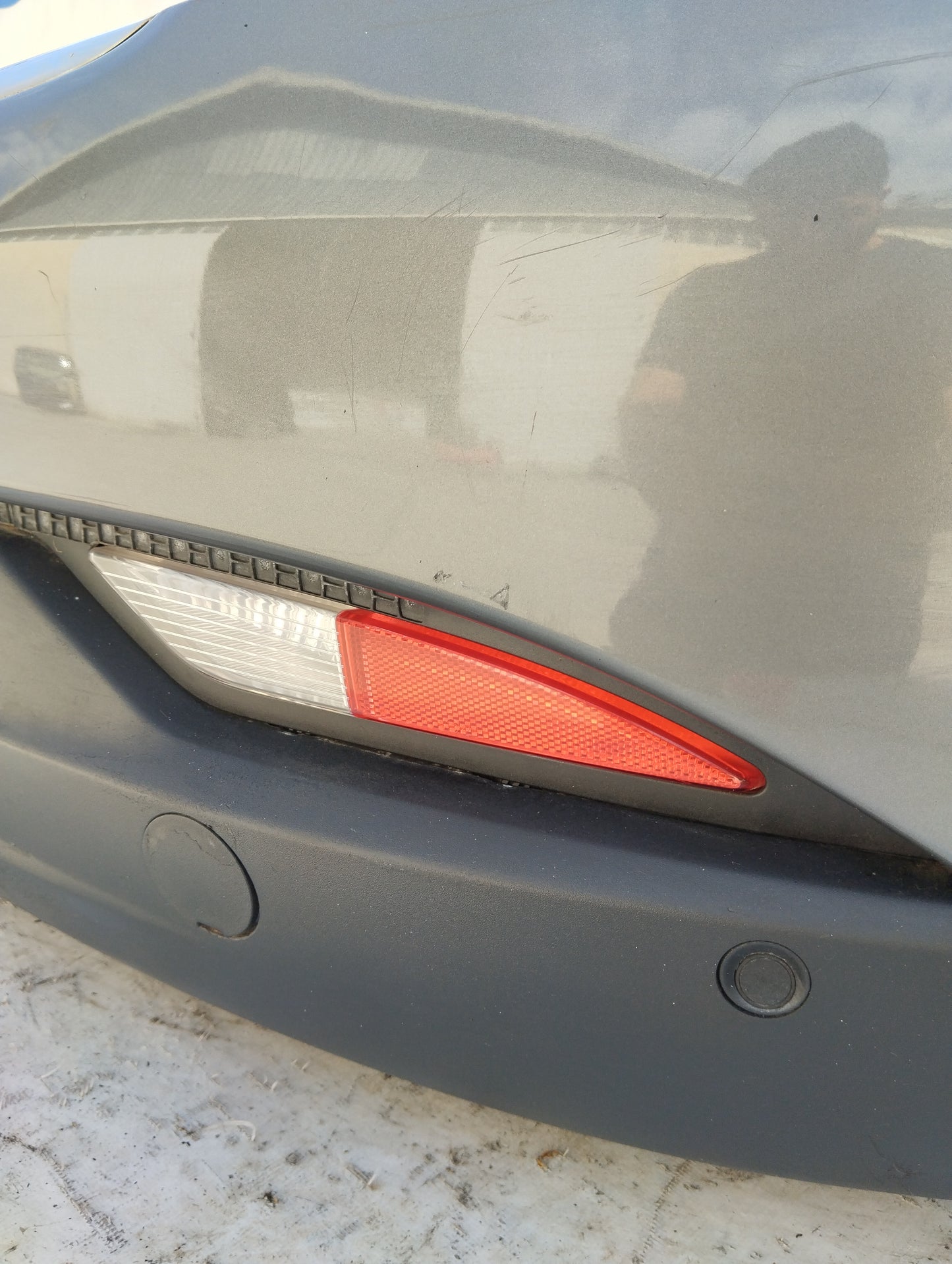 Paraurti posteriore grigio maserati Lancia Delta 2010 ecoAG5657