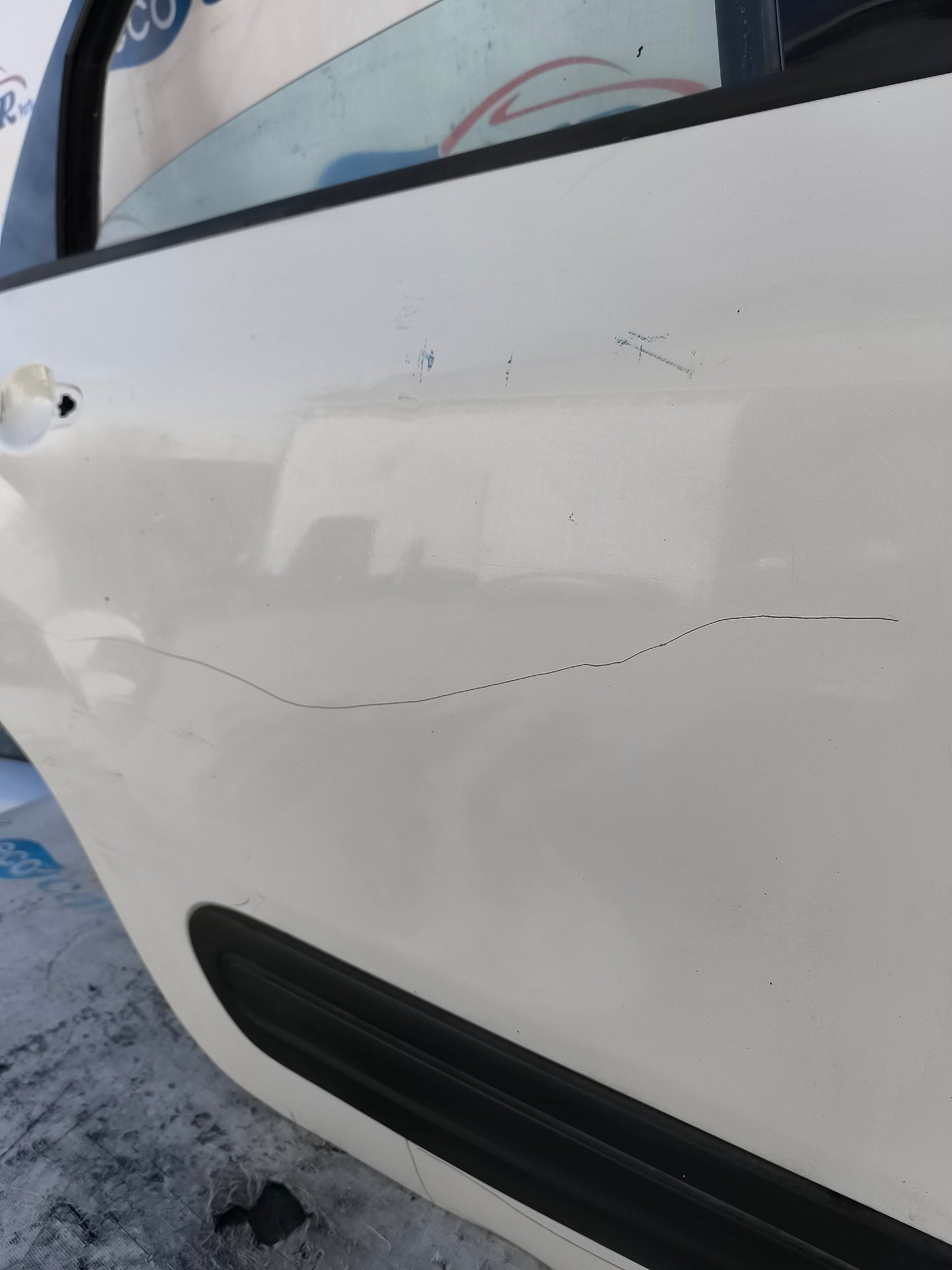 Rear right door white Fiat 500L ecoAG5915