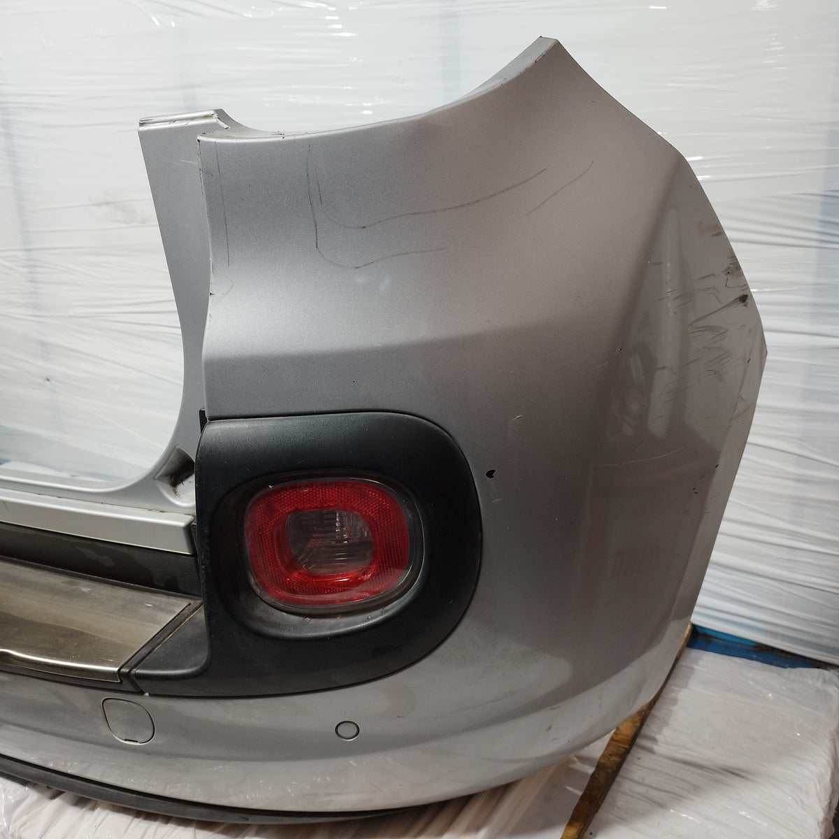 Paraurti posteriore grigio Fiat 500L (199) 2012-2017 cod: 735522695 ecoAC16909
