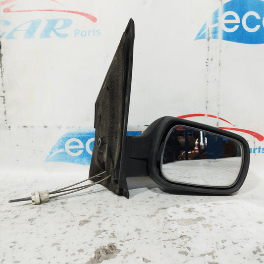 Specchietto manuale anteriore dx nero plastica Ford Fiesta 2003 ecoAC10562