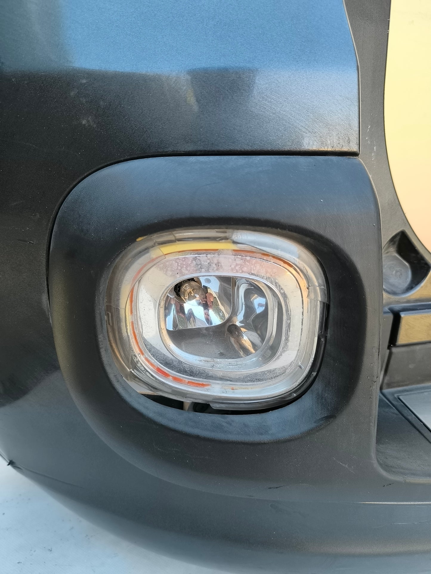 Paraurti posteriore grigio canna di fucile Fiat 500L anno 2013 ecoAG7496