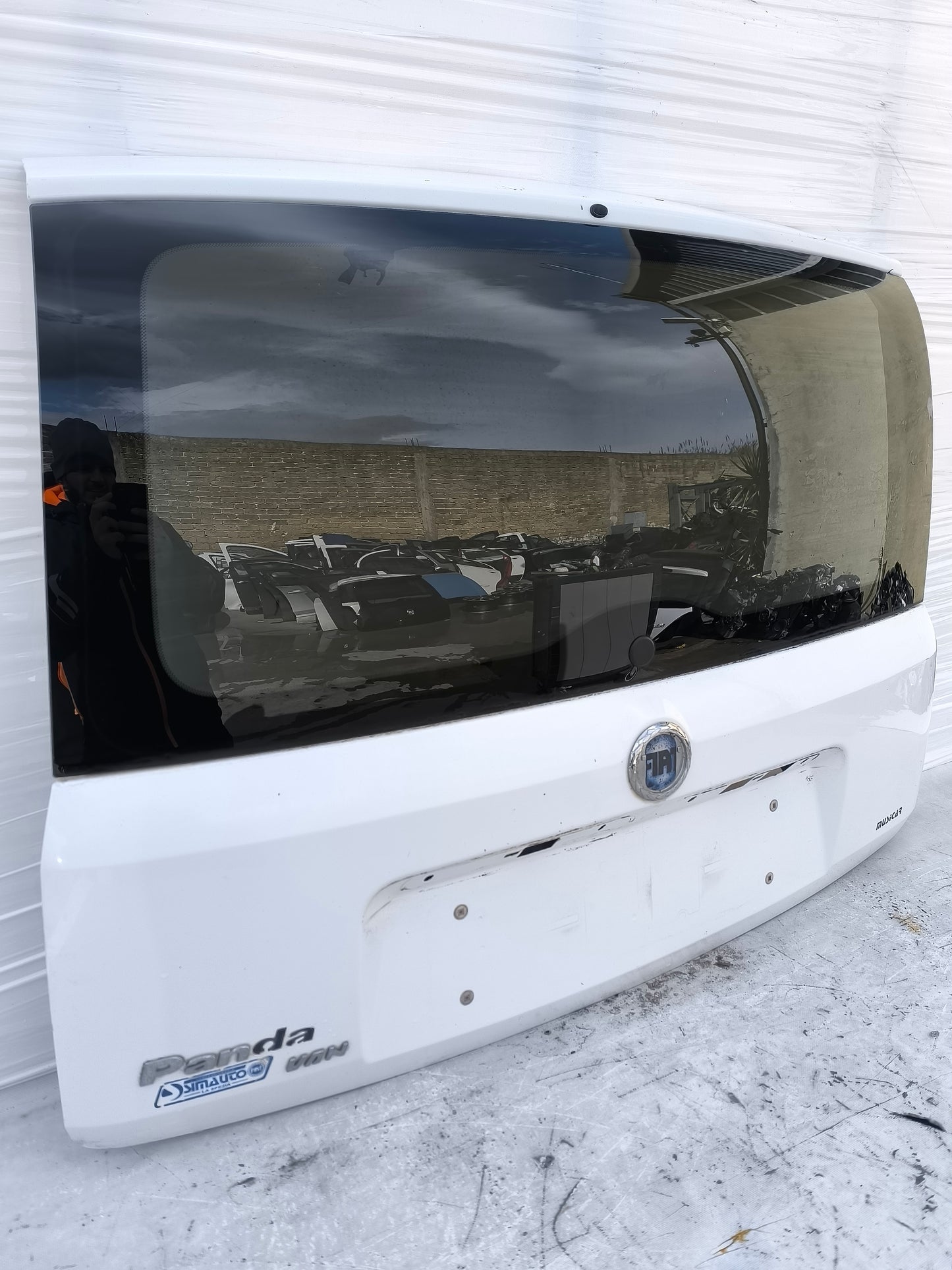 Portellone bianco Fiat Panda 169 (VAN) ecoAG7996