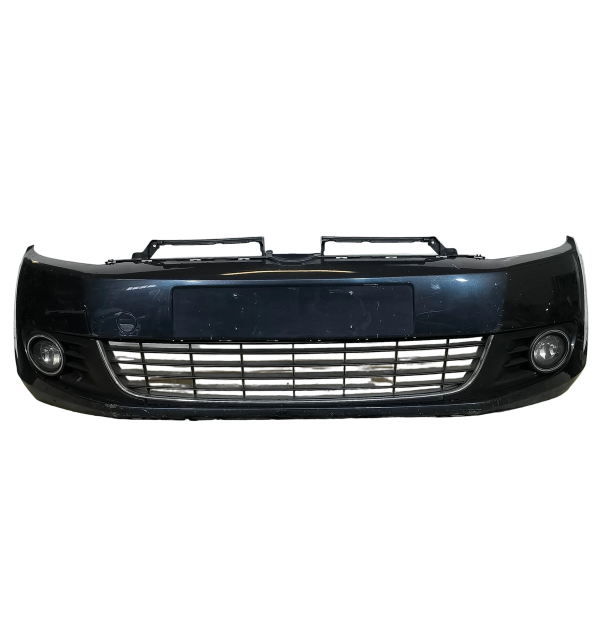 Paraurti anteriore grigio scuro / blu Volkswagen Golf VI (5K1) anno 2008-2012 ecoAG9736