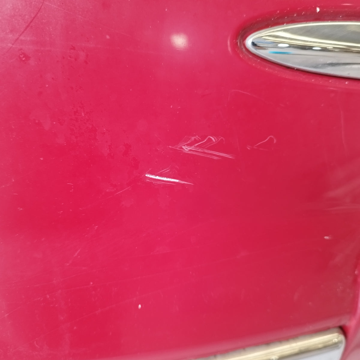 Paraurti anteriore rosso Fiat 500 (312) 2007-2015 ecoAC17639