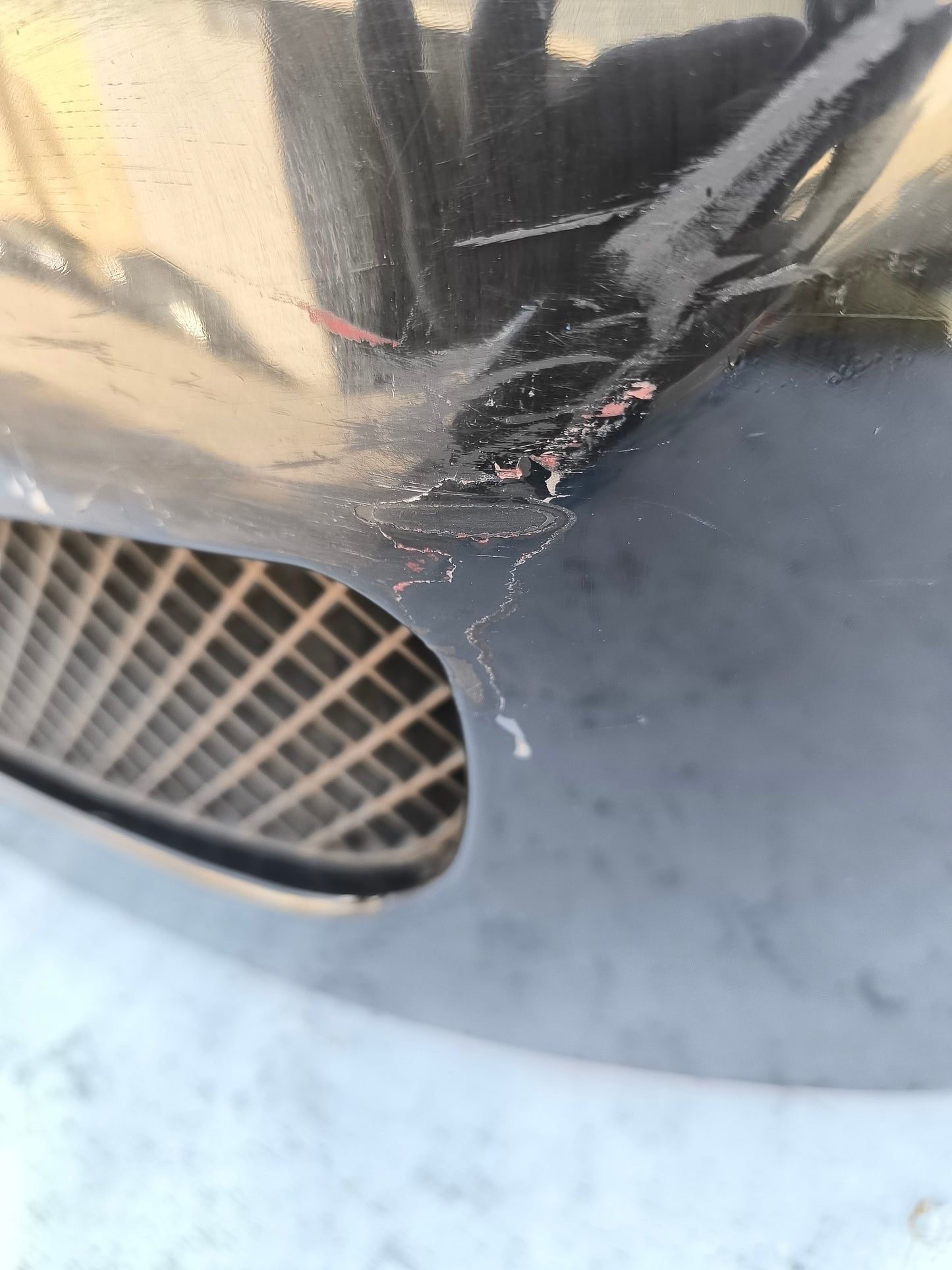 Black front bumper DR1 ecoAG5713