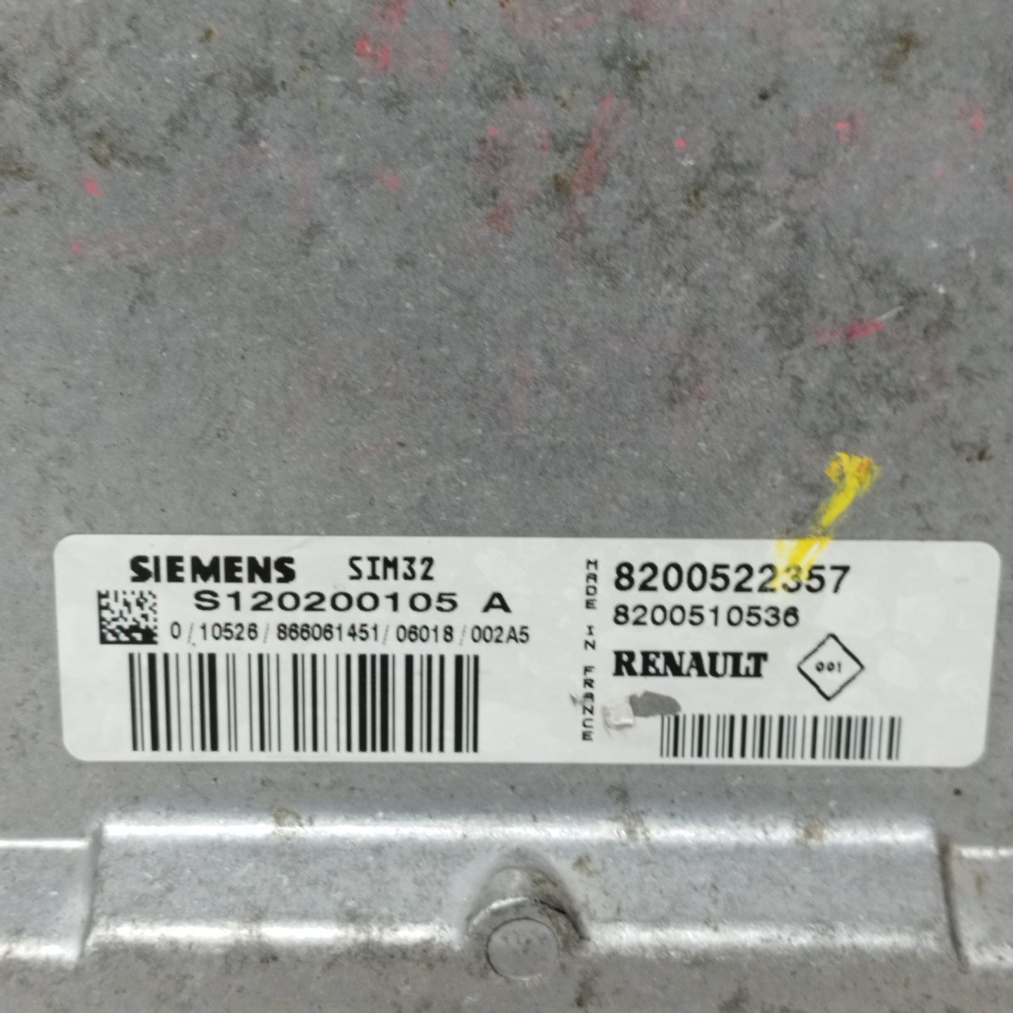 Zündanlage Renault Clio 1.2 B 2007 Code: 8200522357 ecoAC10550