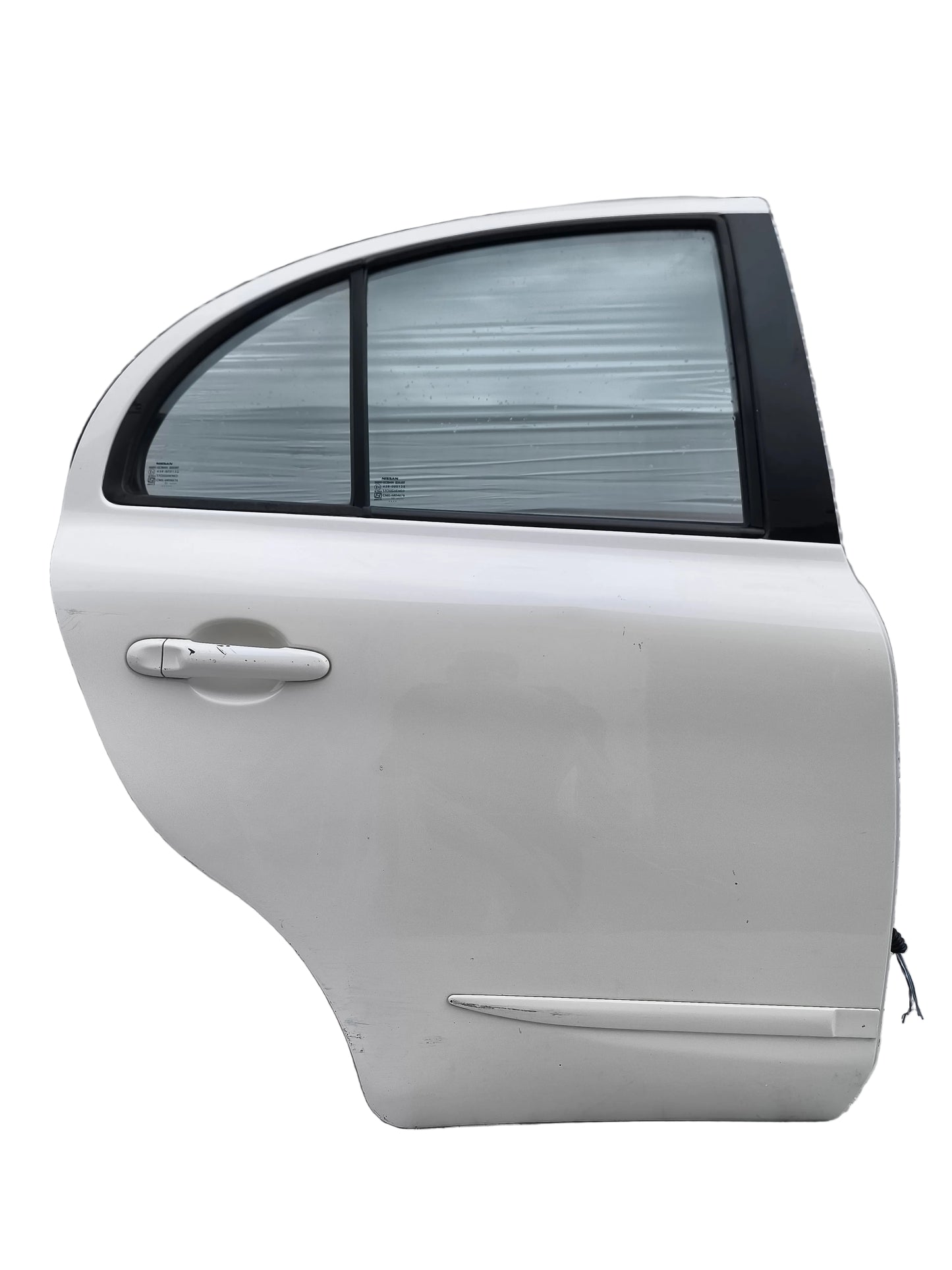 Sportello posteriore dx bianco Nissan Micra k13 2010-2013 ecoAG8016