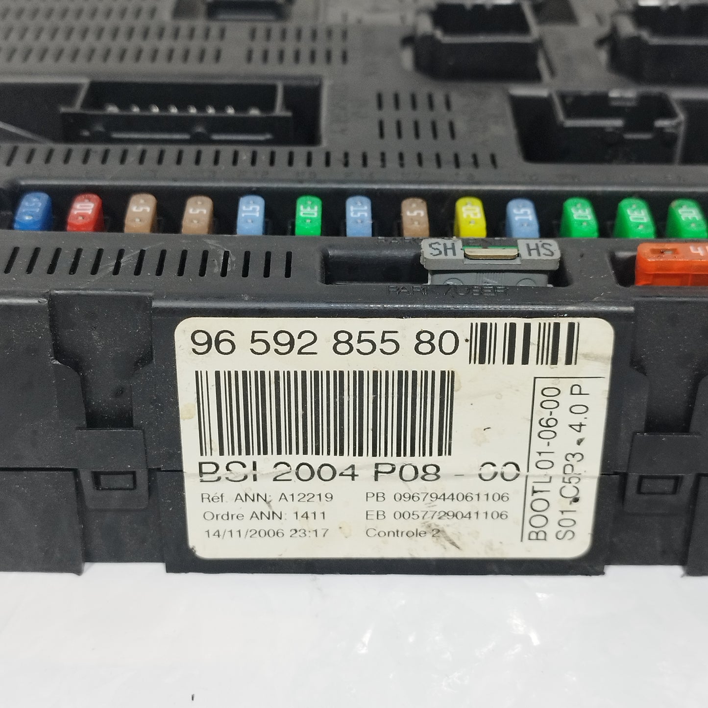 Zündanlage Peugeot 207 1.6TB 2007 Code: 0261201602 ecoAC13257