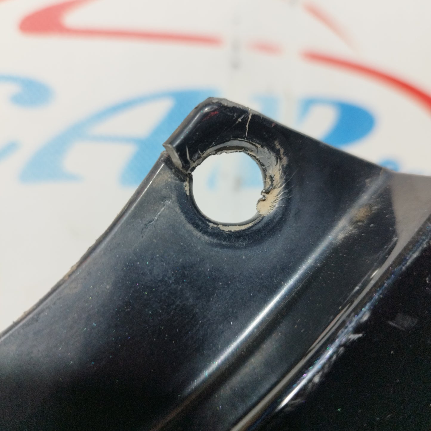 Schwarze Heckstoßstange Toyota Aygo 2006 ecoAC10247