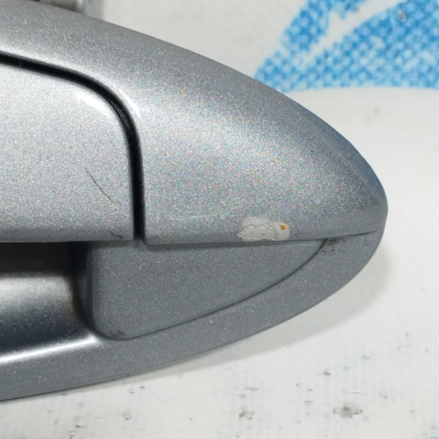 Front right external handle grey Fiat Punto Evo 2012 ecoAC9121