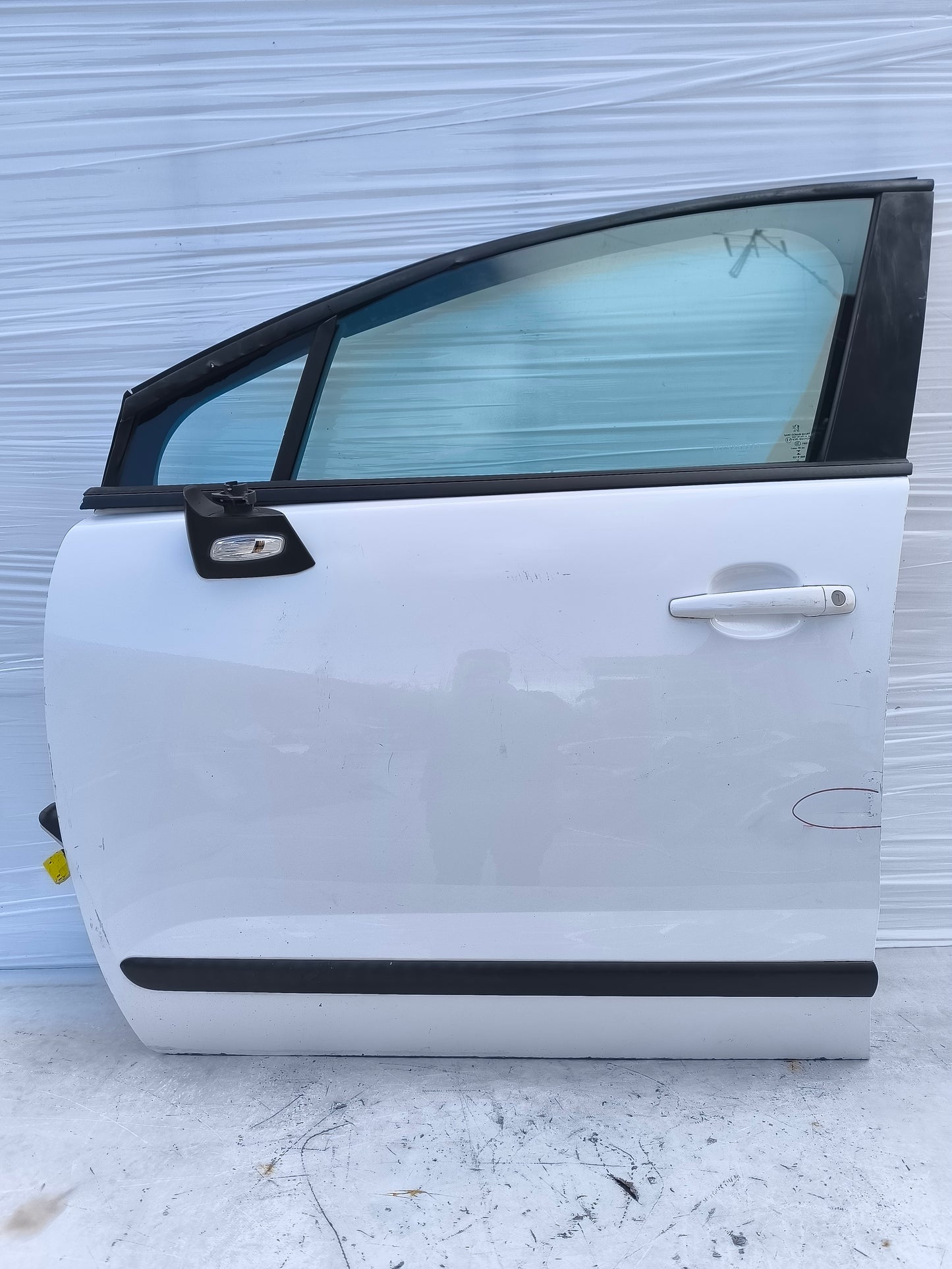 Sportello anteriore bianco sx Peugeot 5008 anno 2009-2016 ecoAG7965