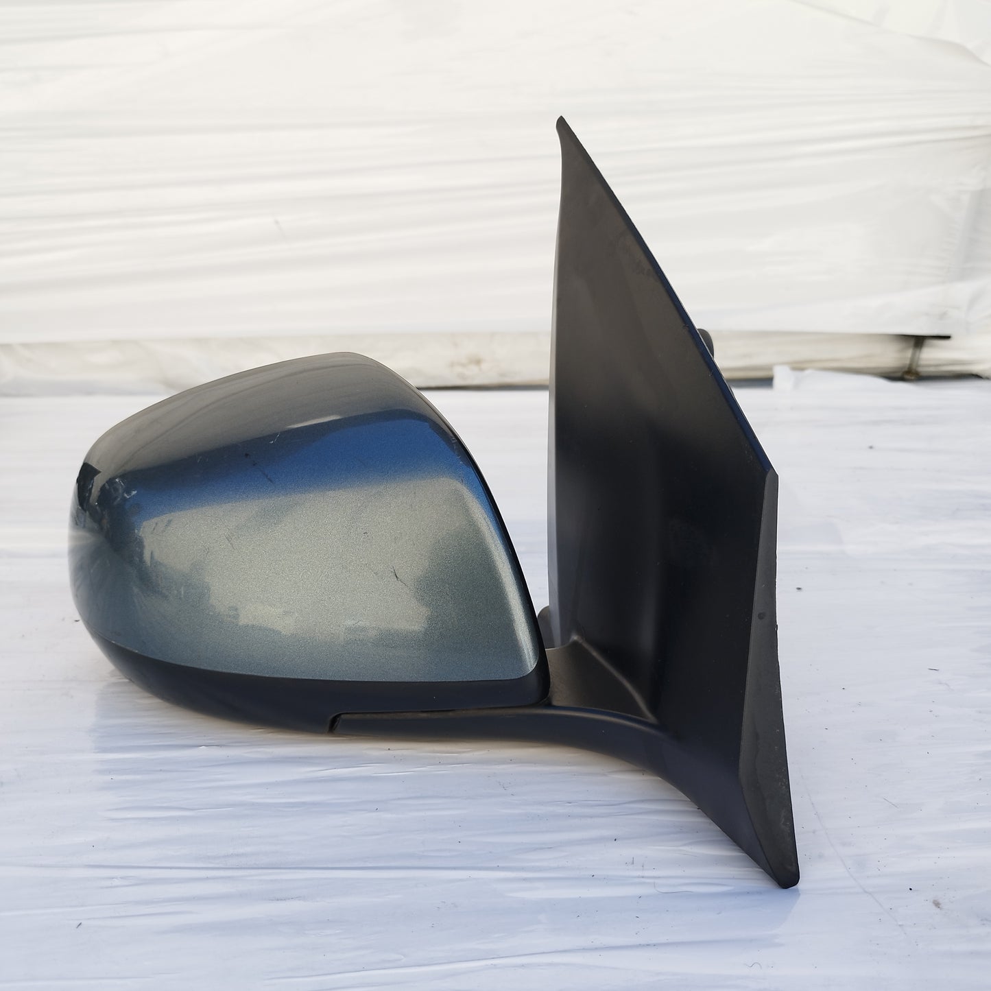Specchietto manuale anteriore dx grigio scuro Nissan Pixo 2009-2013 ecoDM364